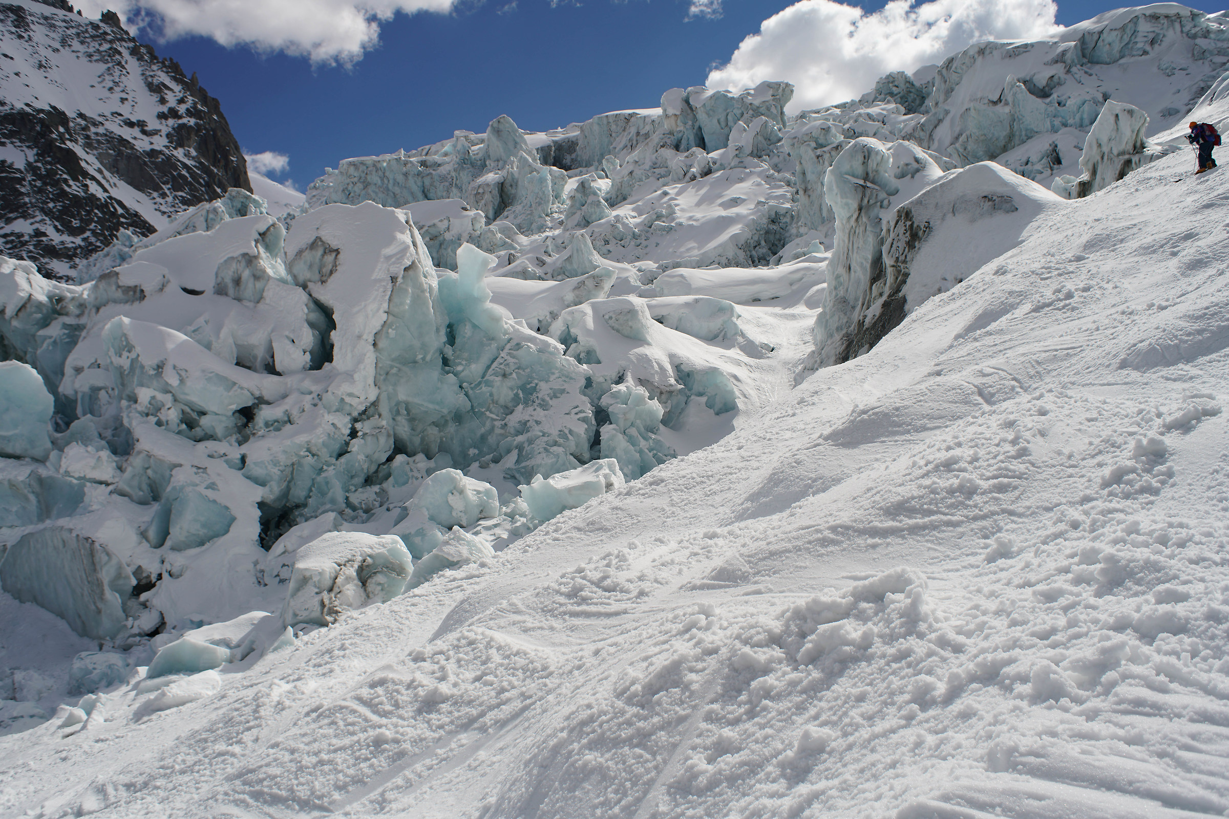 Vallee Blanche-Seracs