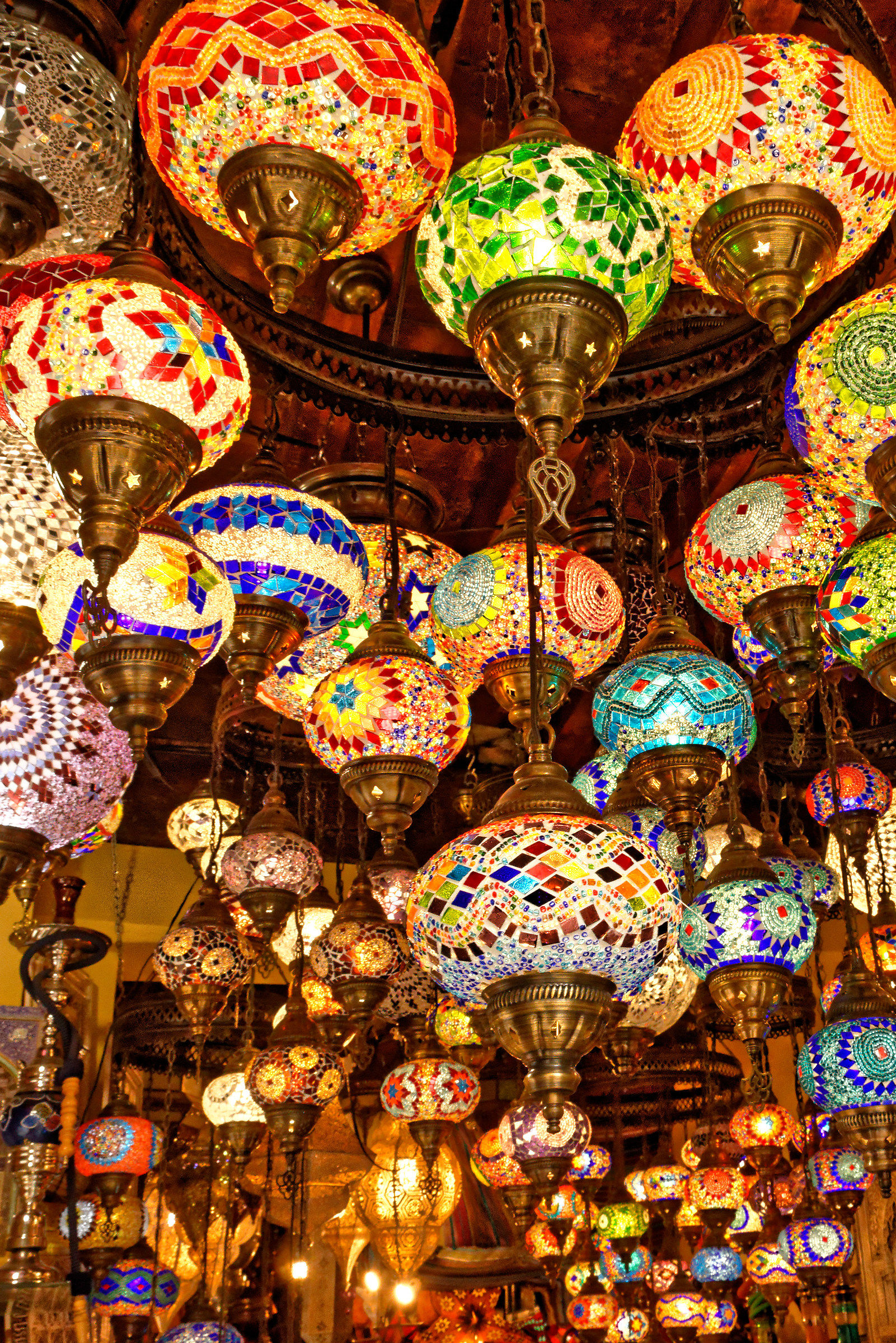 Un arcobaleno di lampade...