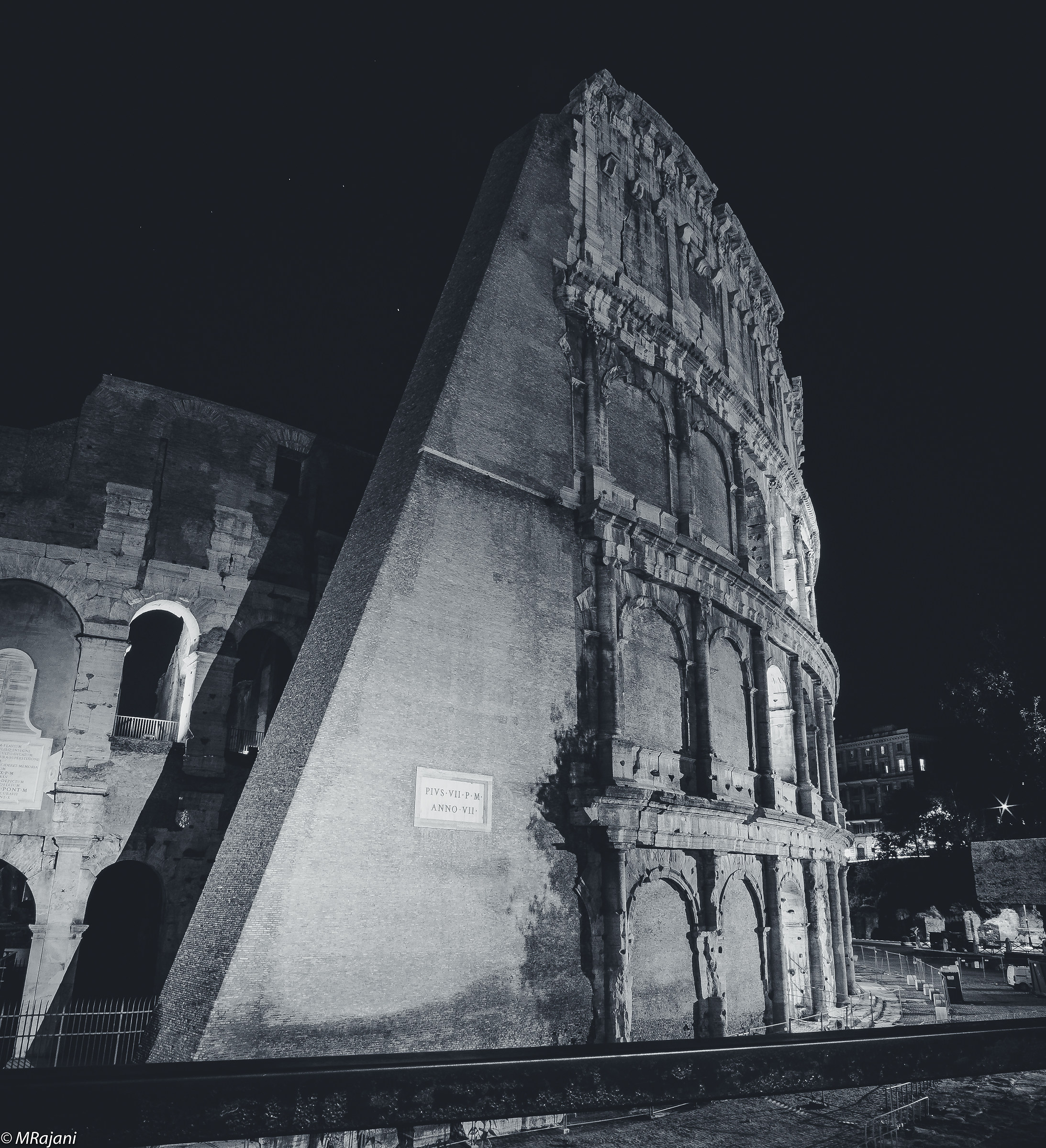 View of the Colosseum