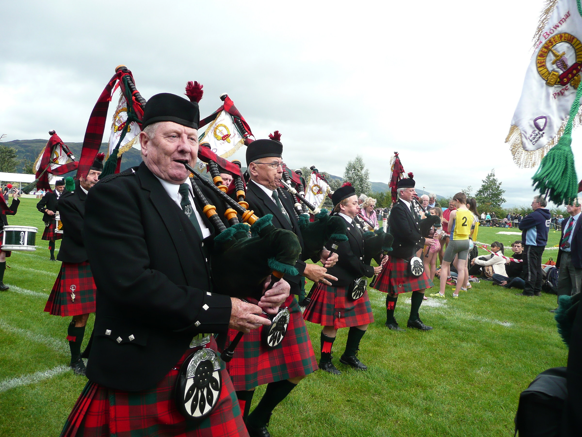 Inaugurazione degli Highland Games (Stirling)