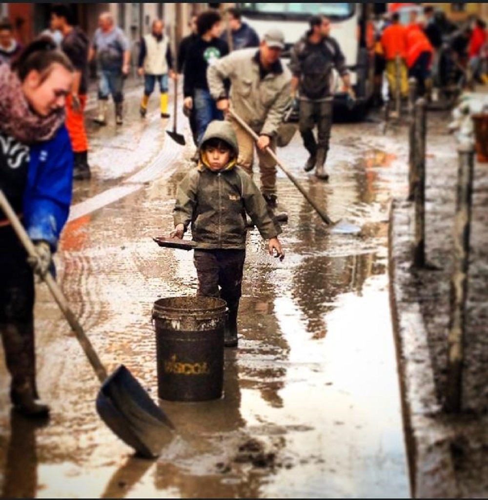 Busalla  (ge)  2014, alluvione