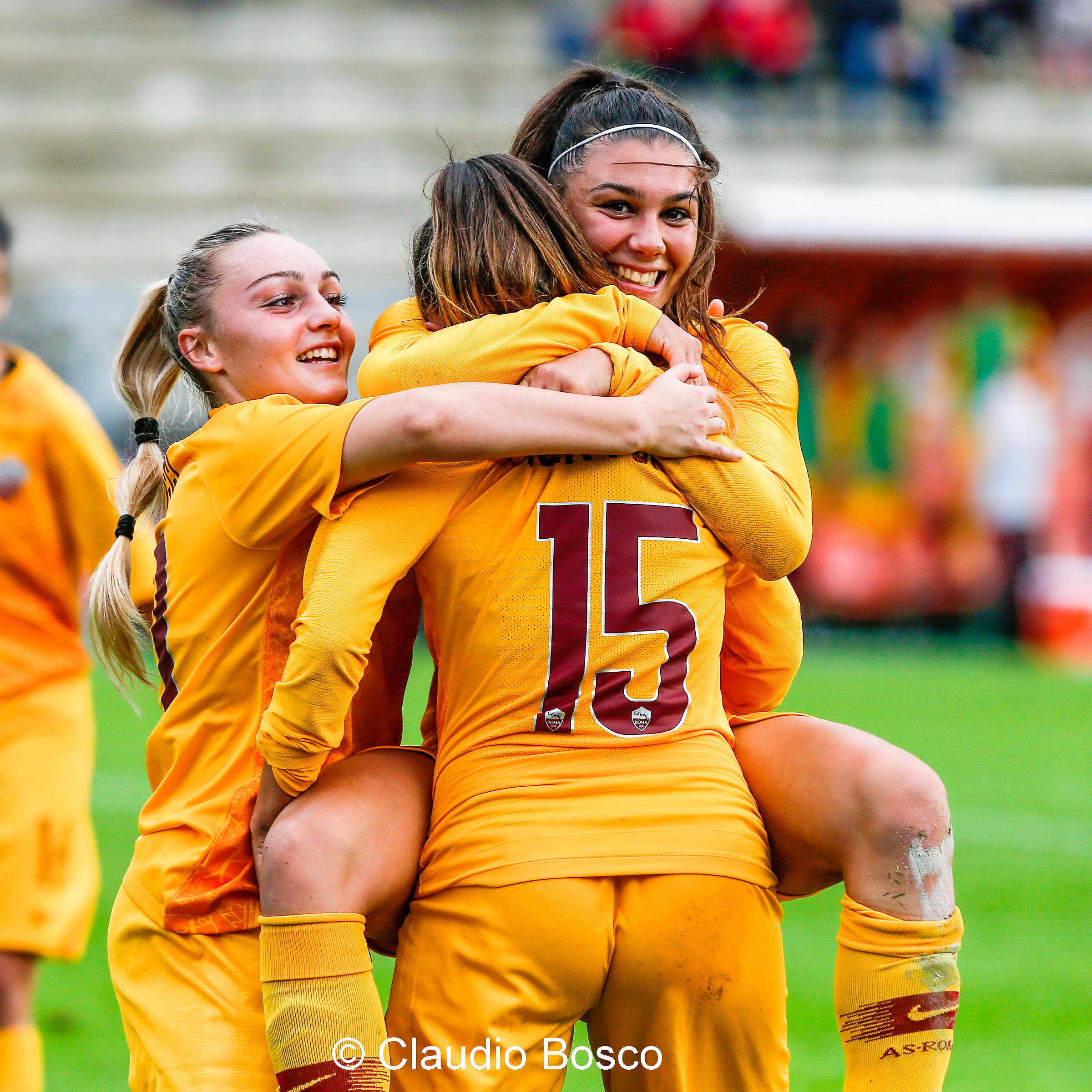 l'esultanza dopo un goal