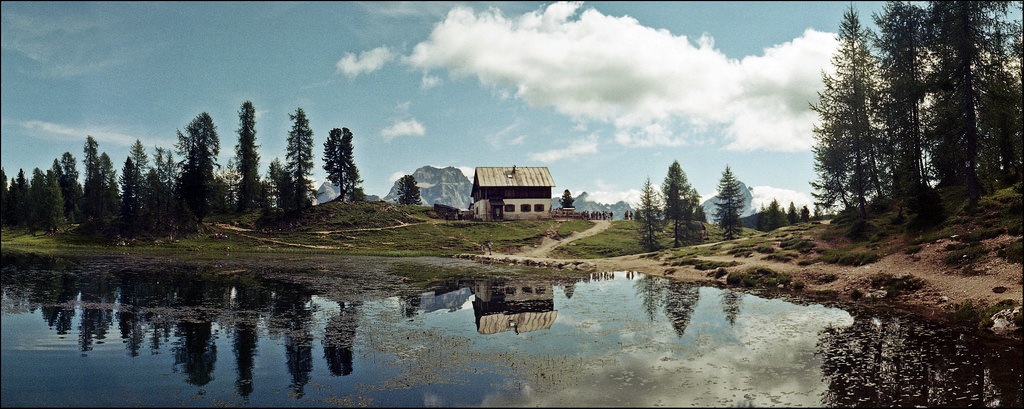 In the eastern Dolomites