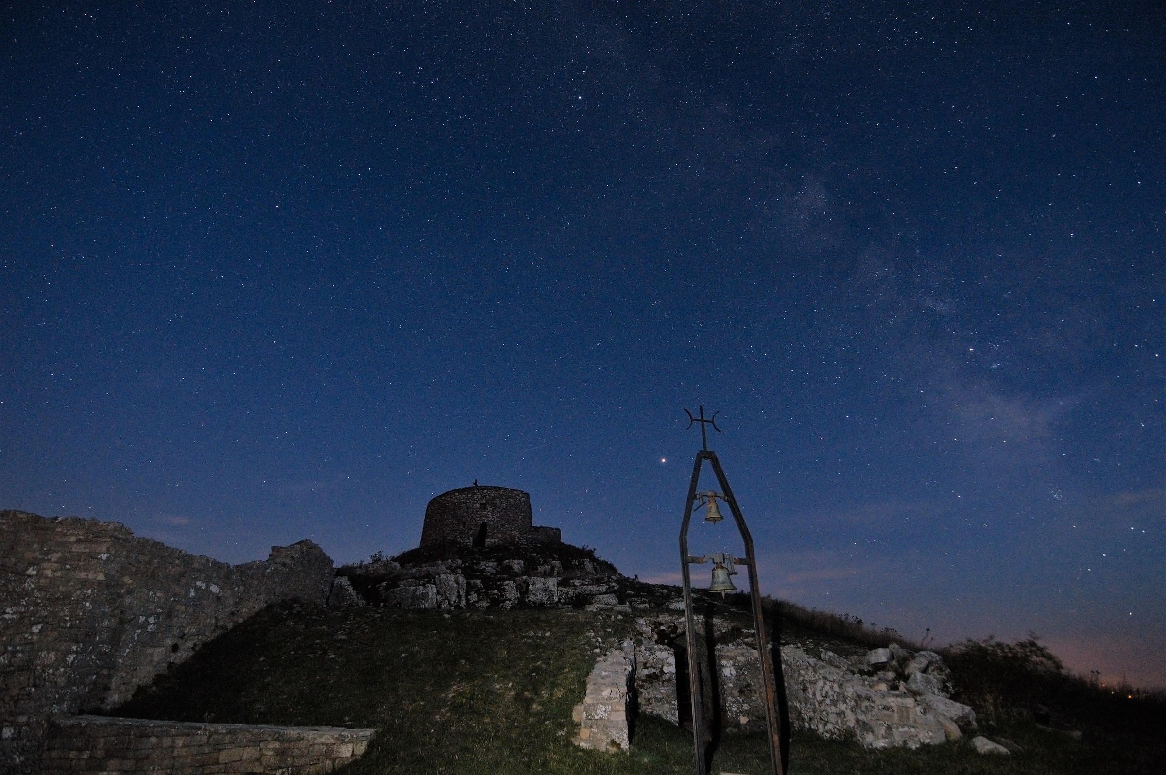 una notte sul Monte Labro