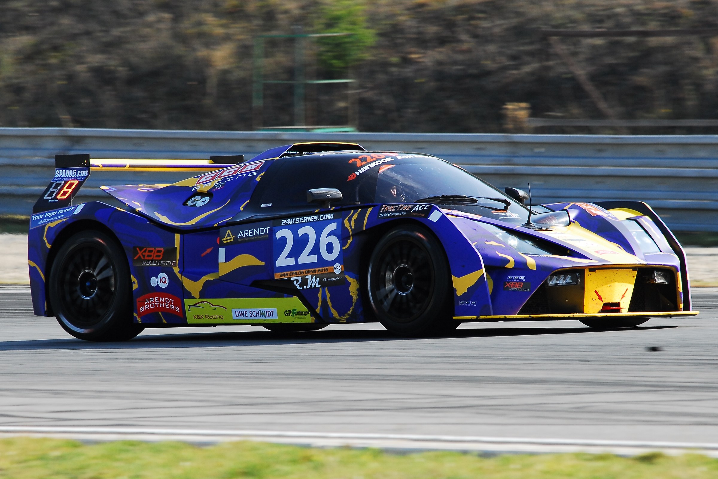 Hankook 24H 2016-circuito Masaryk-Brno