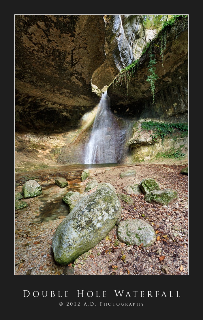 Double Hole Waterfall