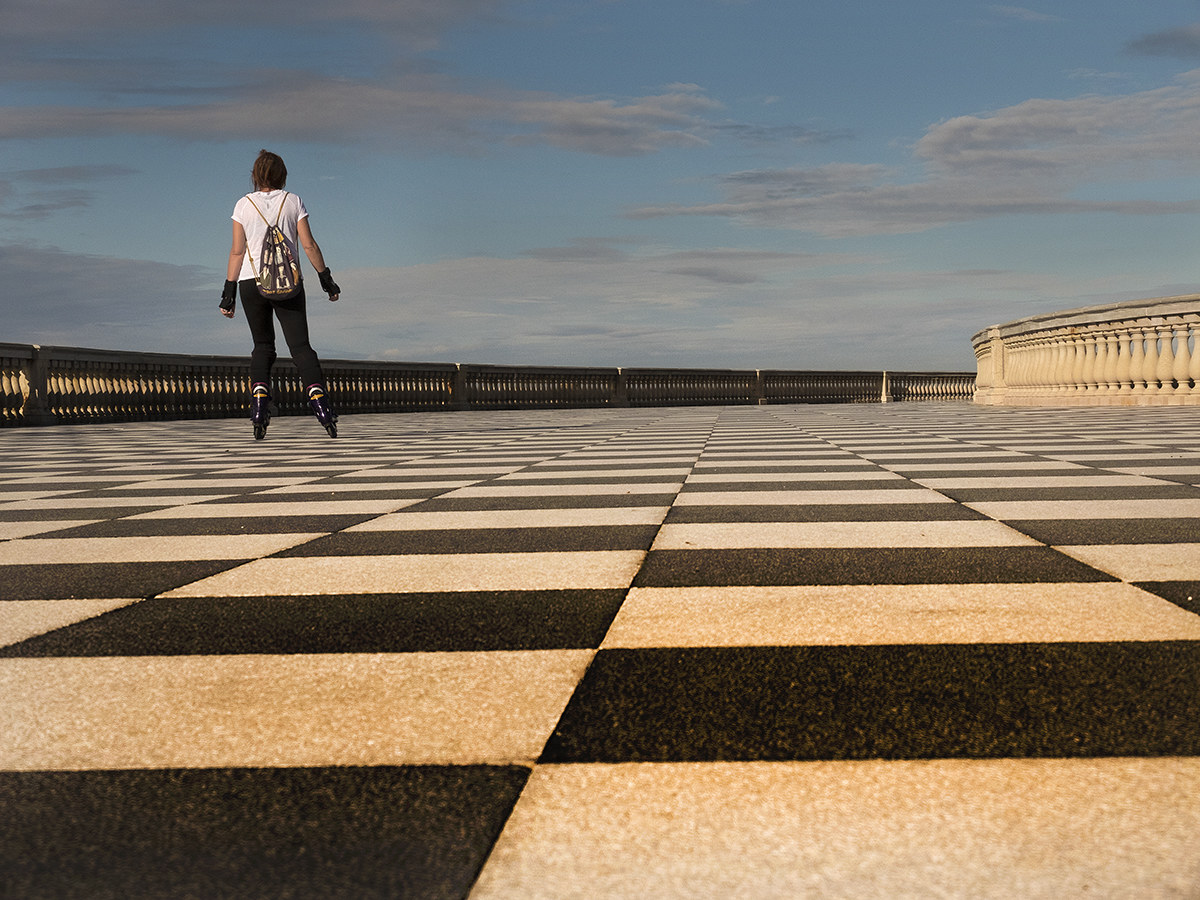 Skating in Livorno