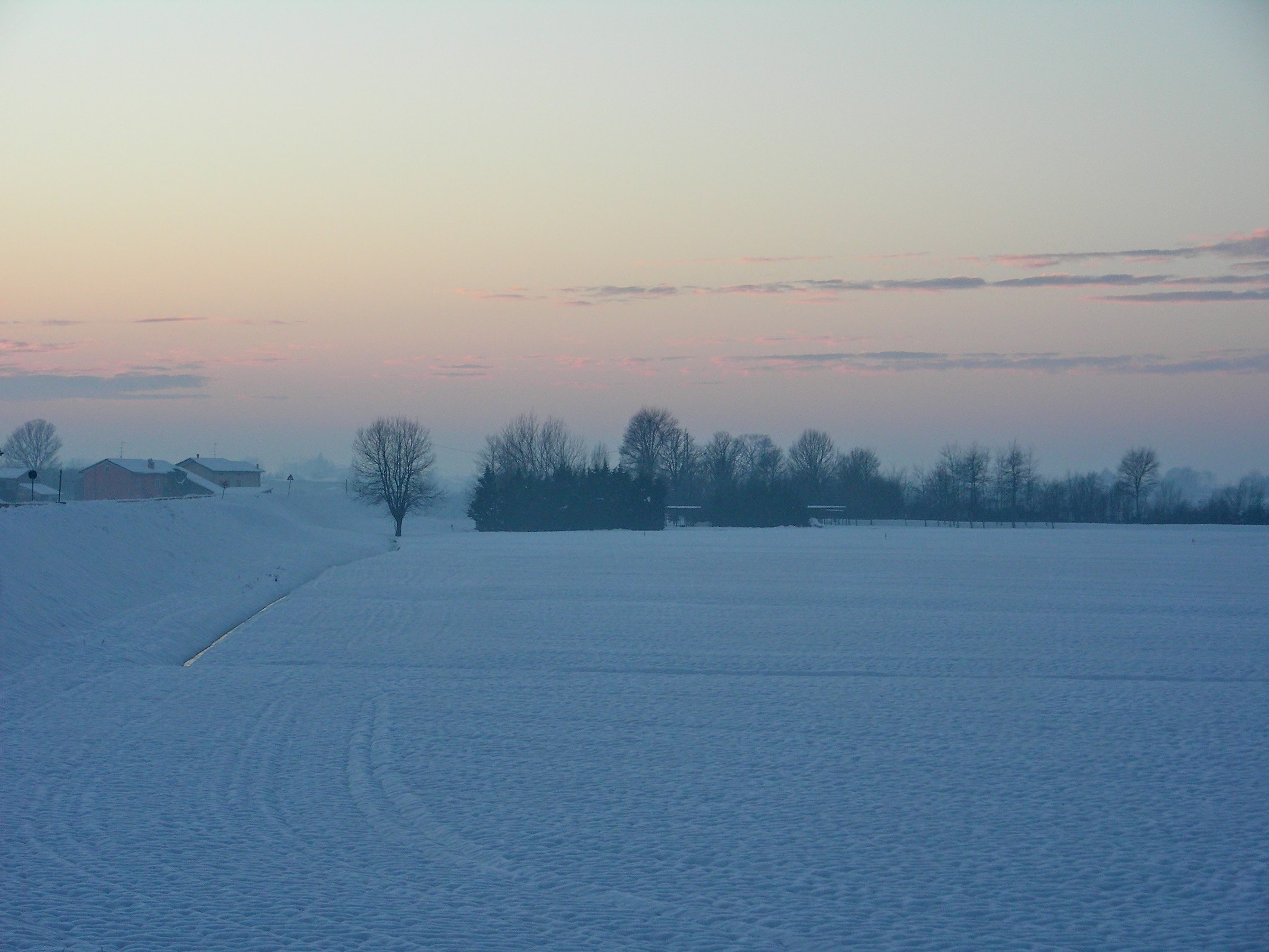 The low Parma in winter