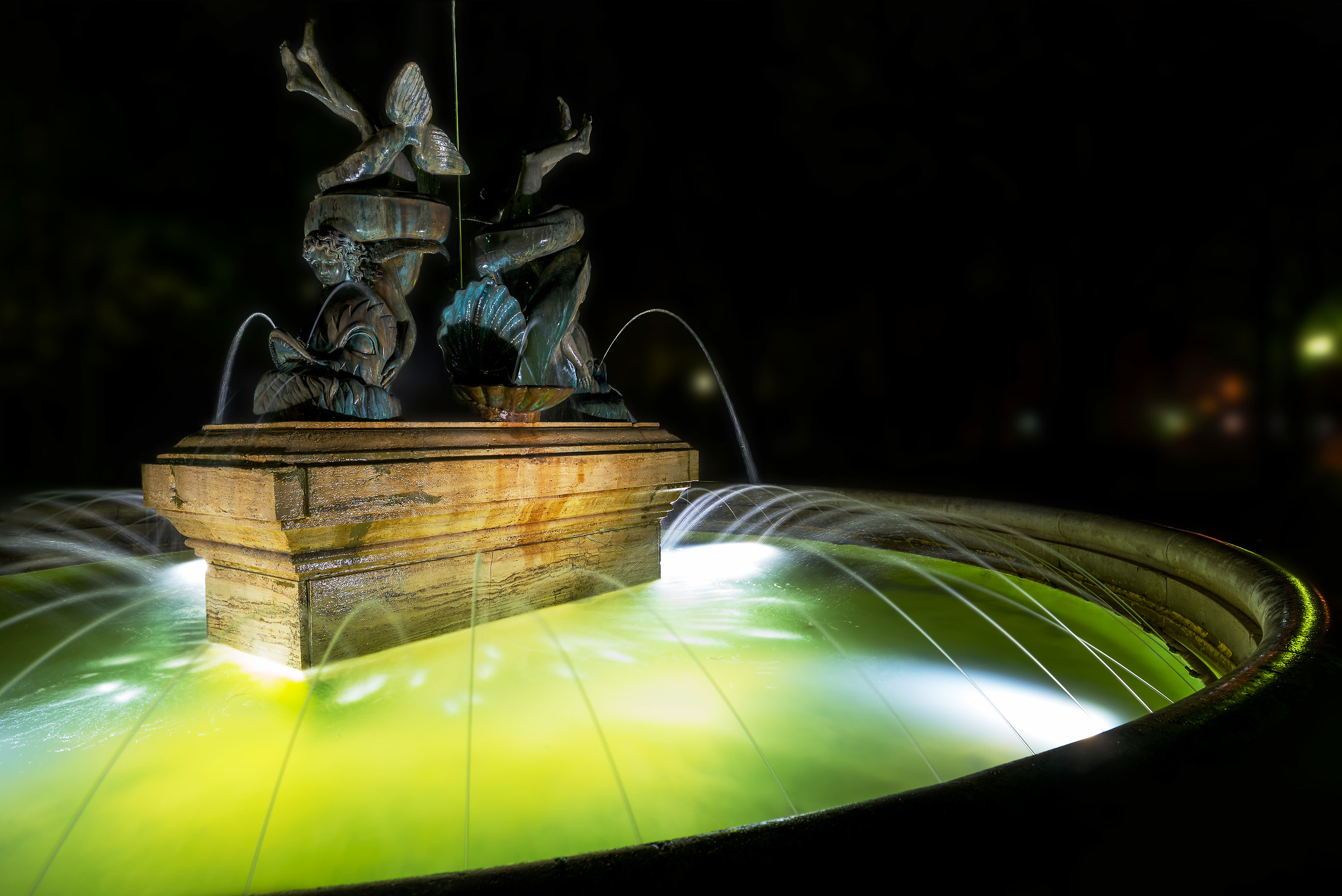 Fountain of the Dolphins Cortona