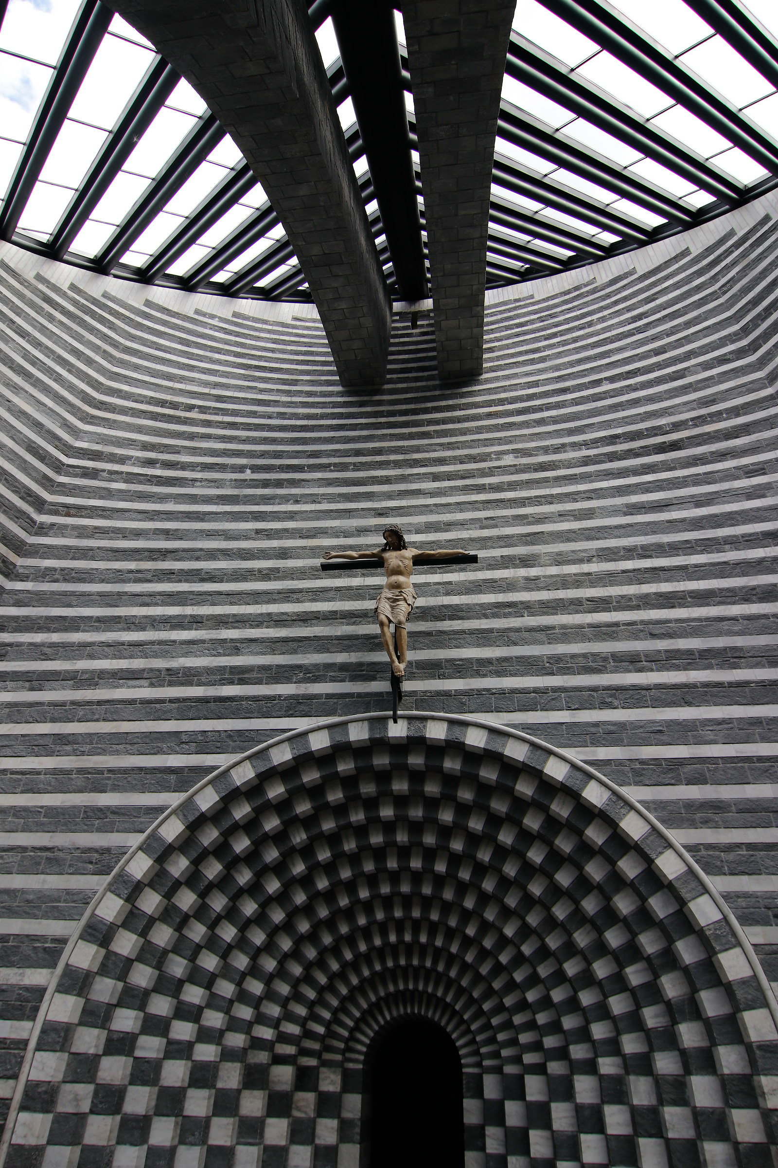 Chiesa s.Giovanni Battista - Val Maggia (arch. M.Botta)