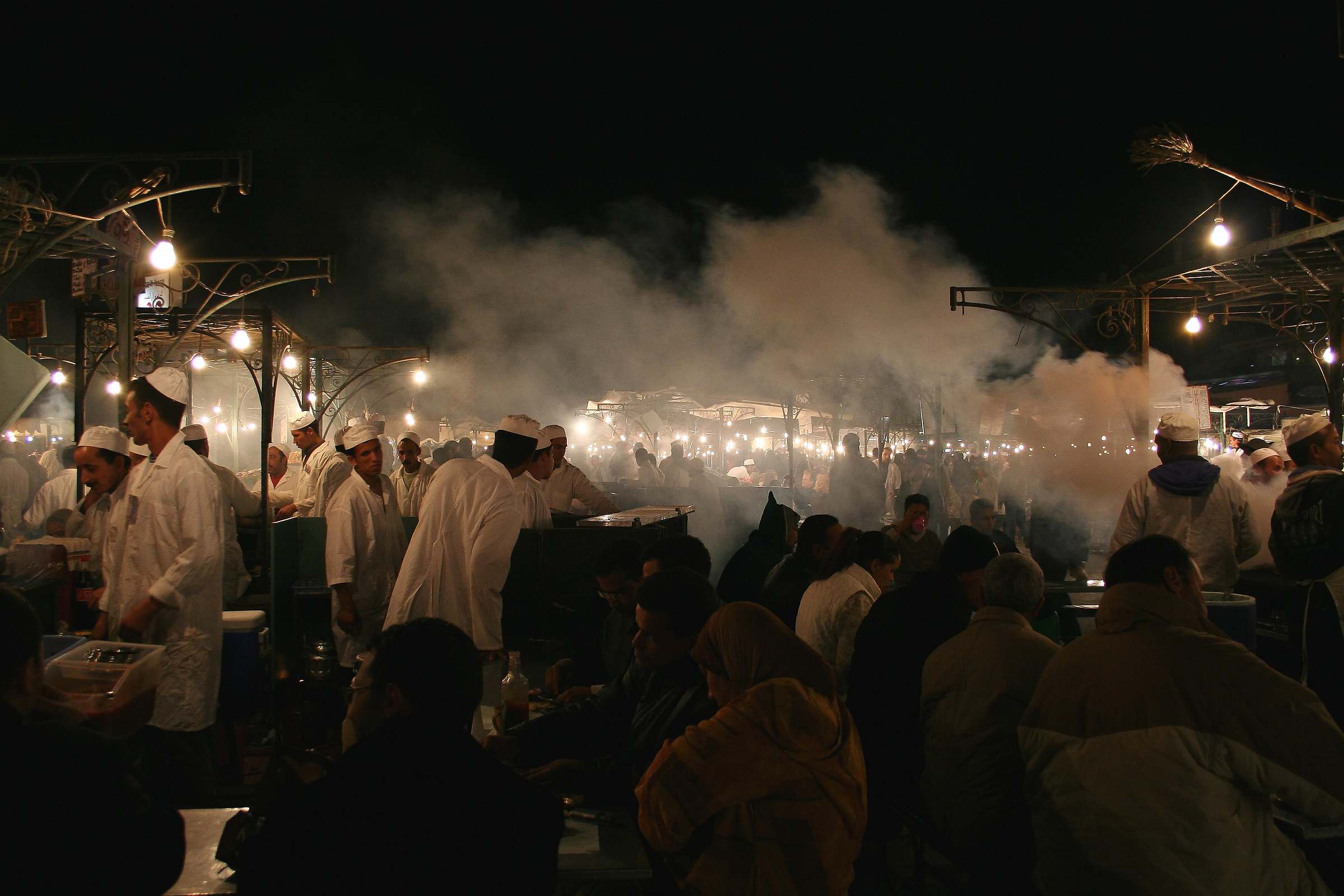 La piazza Jemaa el Fna di Marrakech