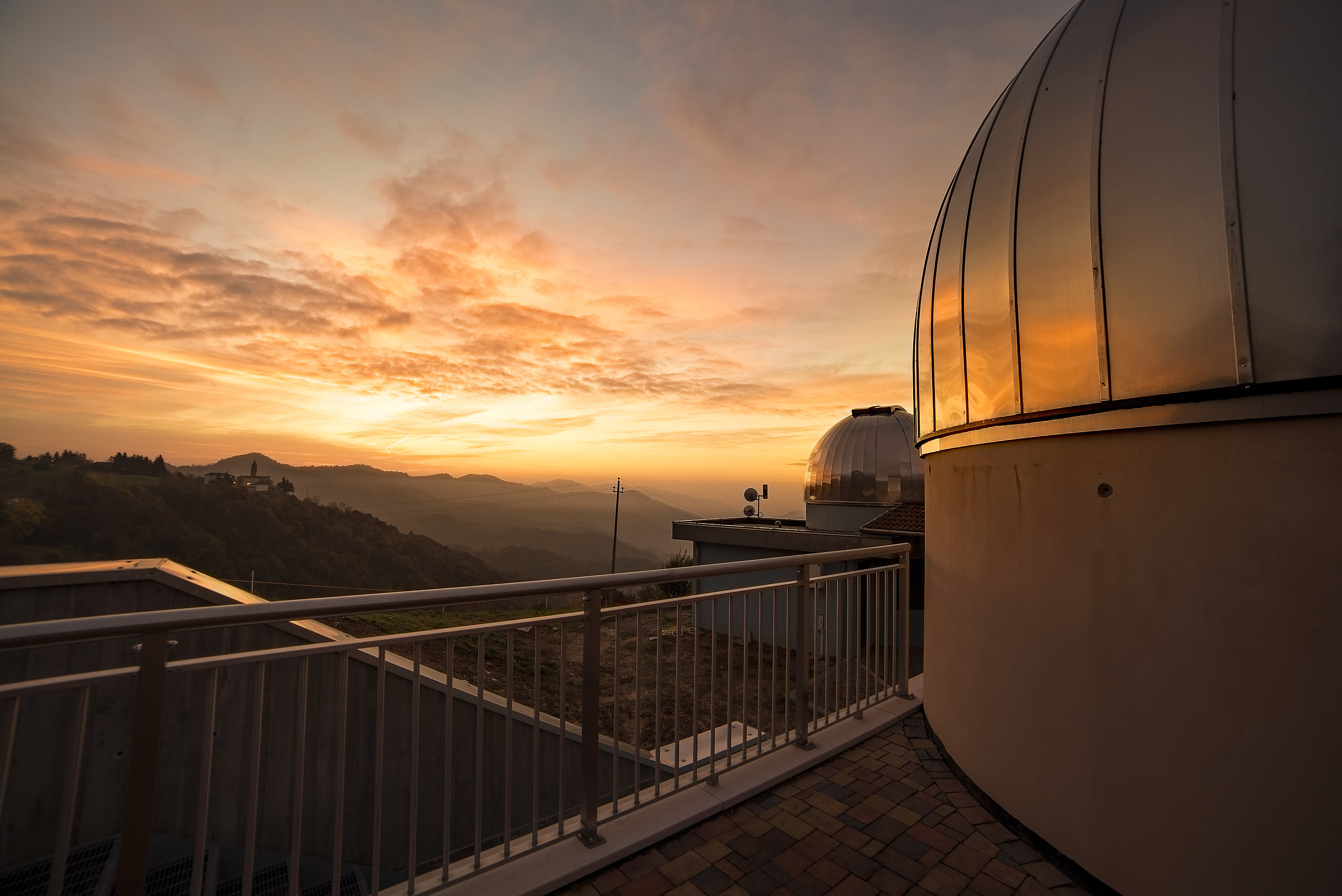 Sunrise at Marana Observatory