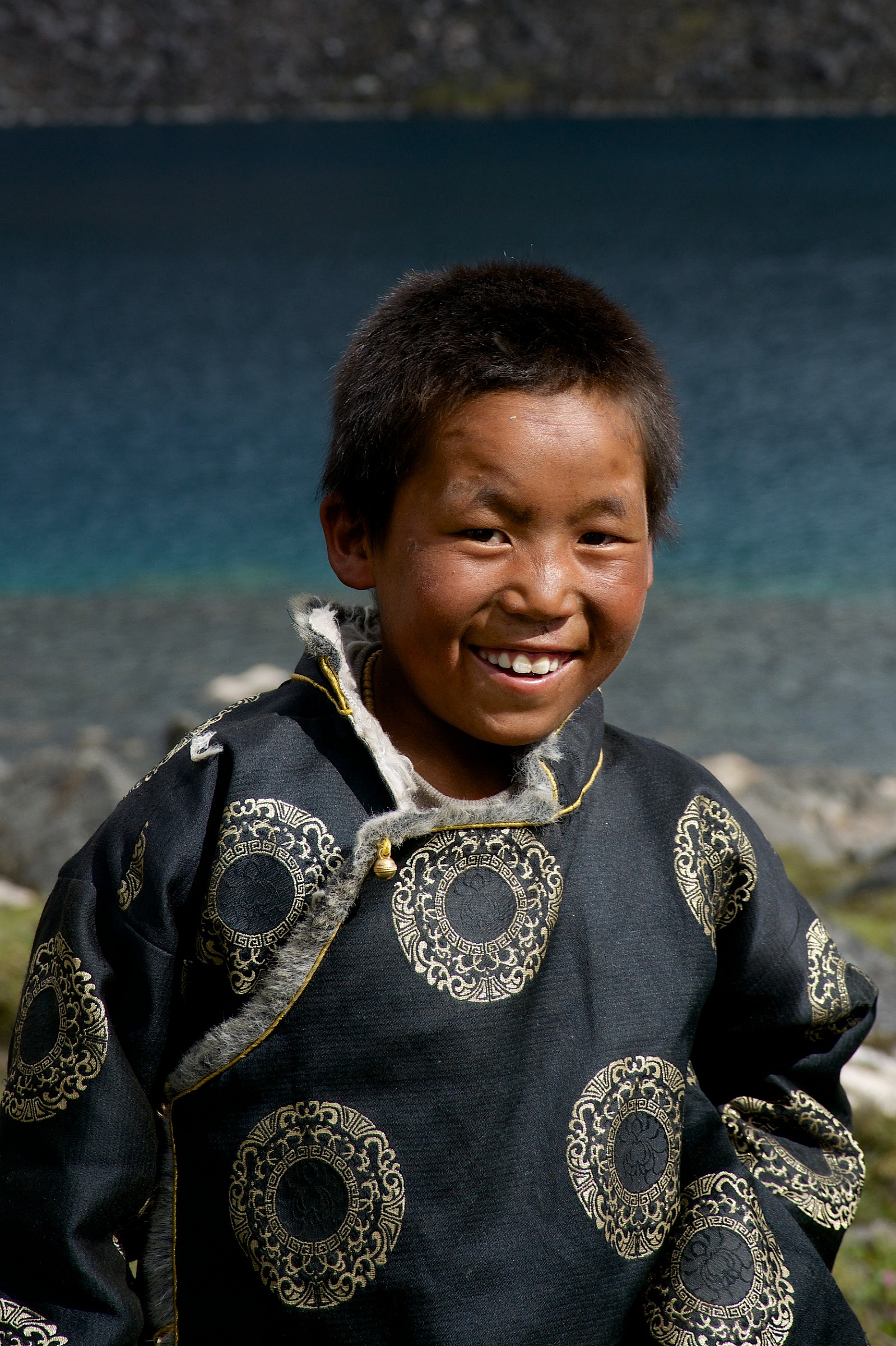 Young pilgrim - Towards The Langma to 5300 m.