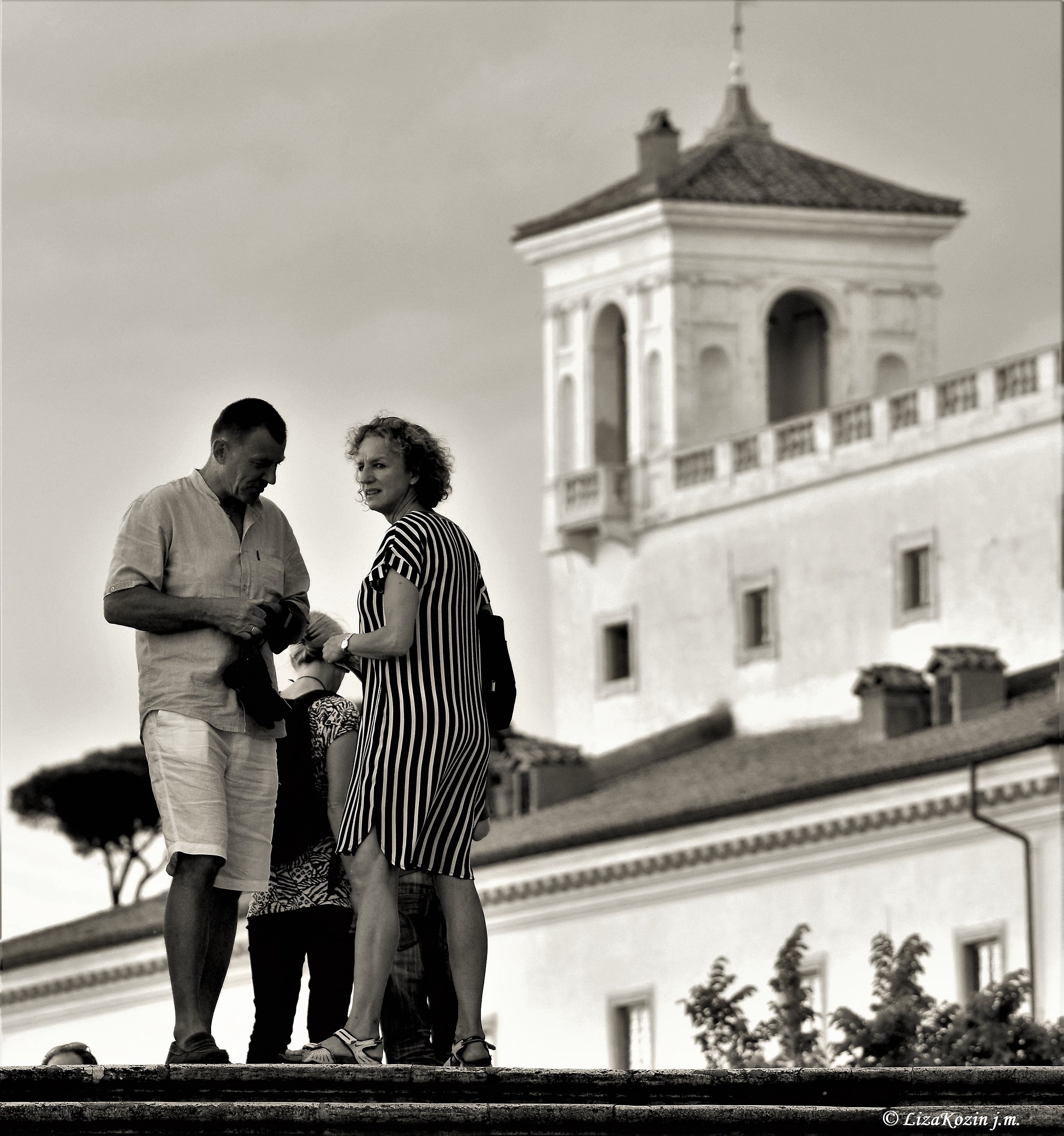 Trinity of the mountains. Rome