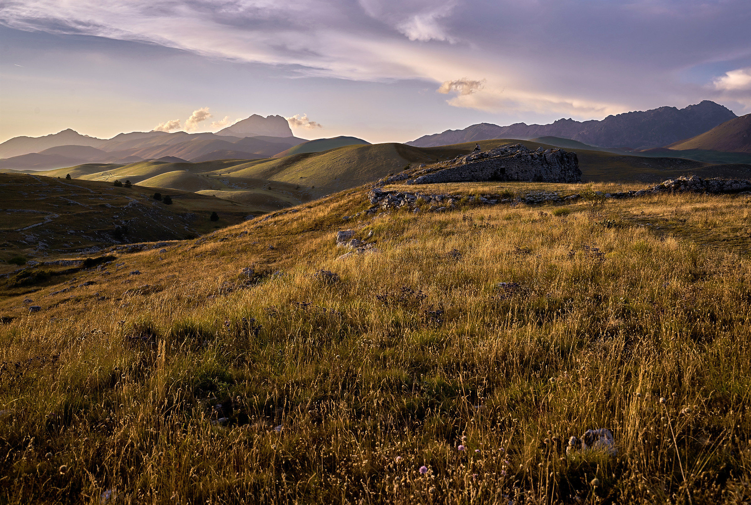 Ammirando il Gran Sasso