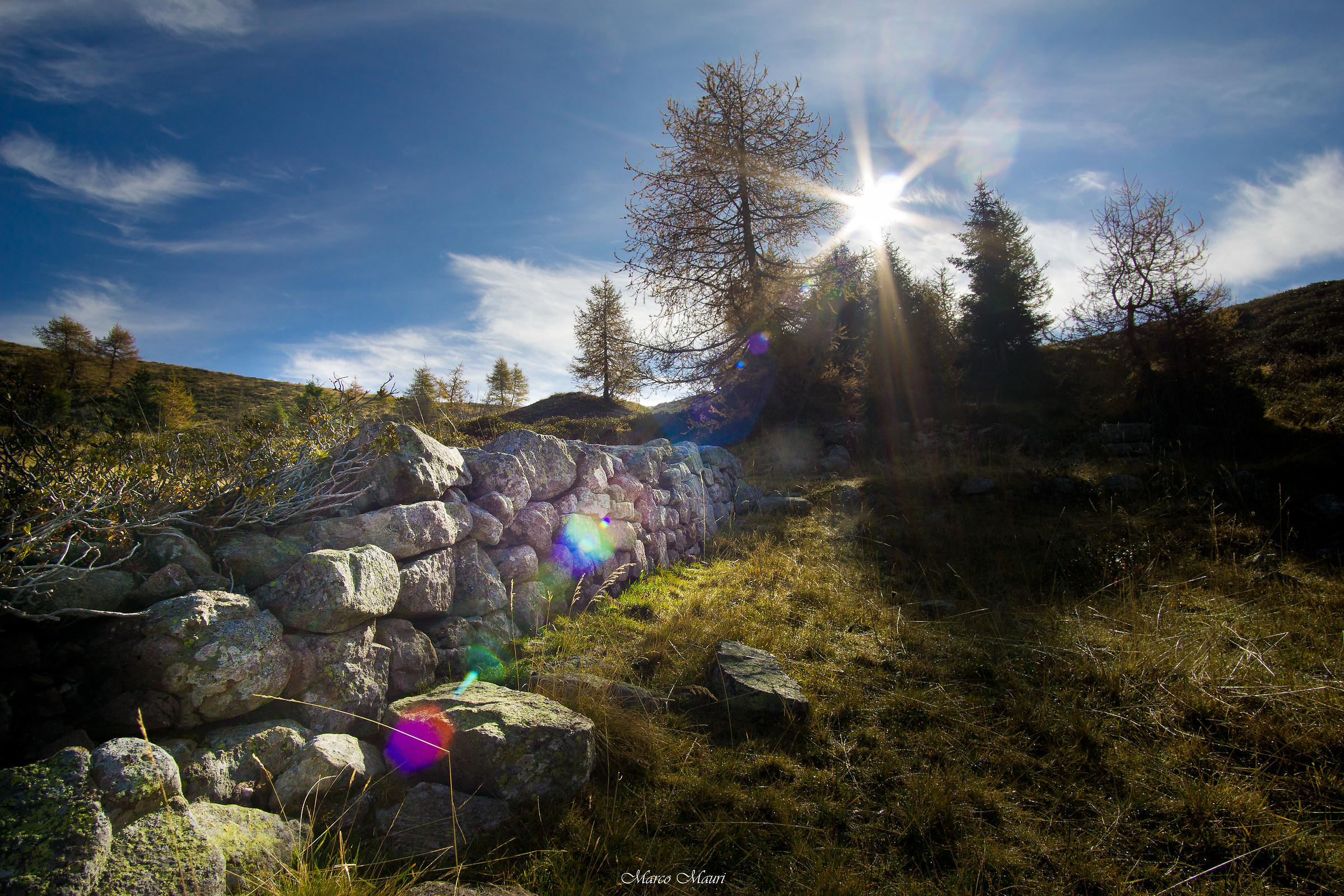 Verso il monte Gardena
