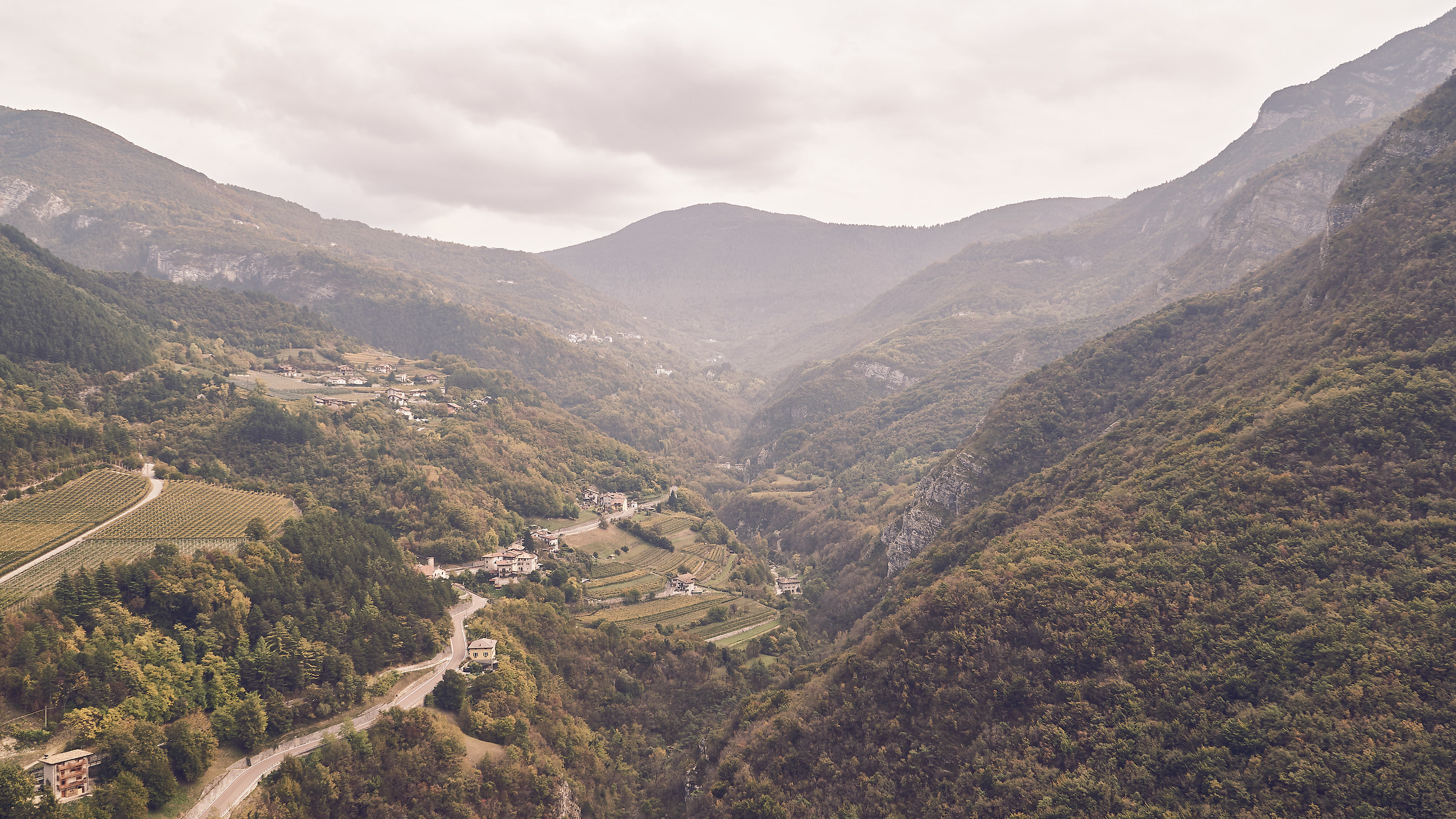 View from Castel Beseno