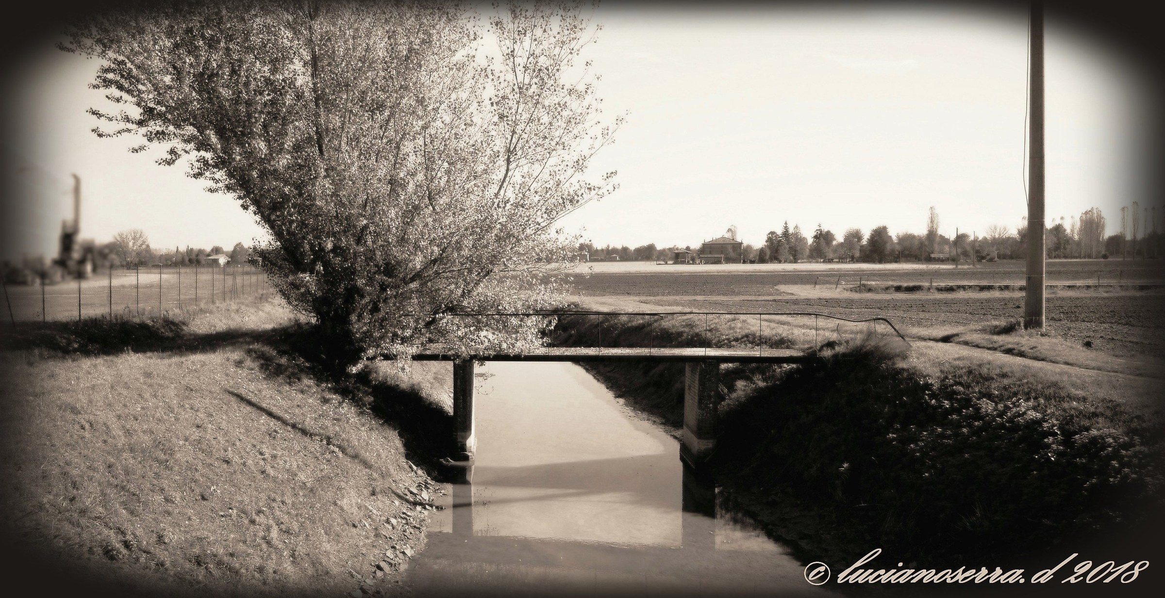 The bridge of the train...