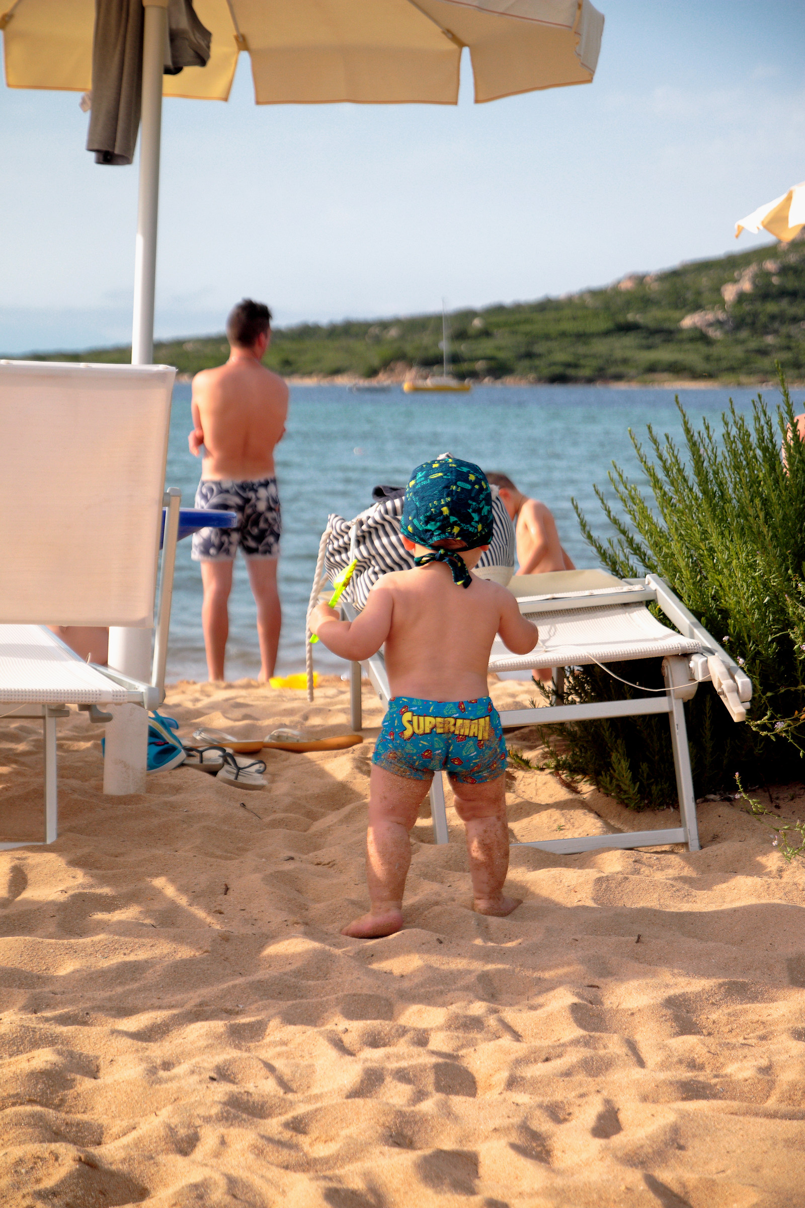 Superhero in Vacation