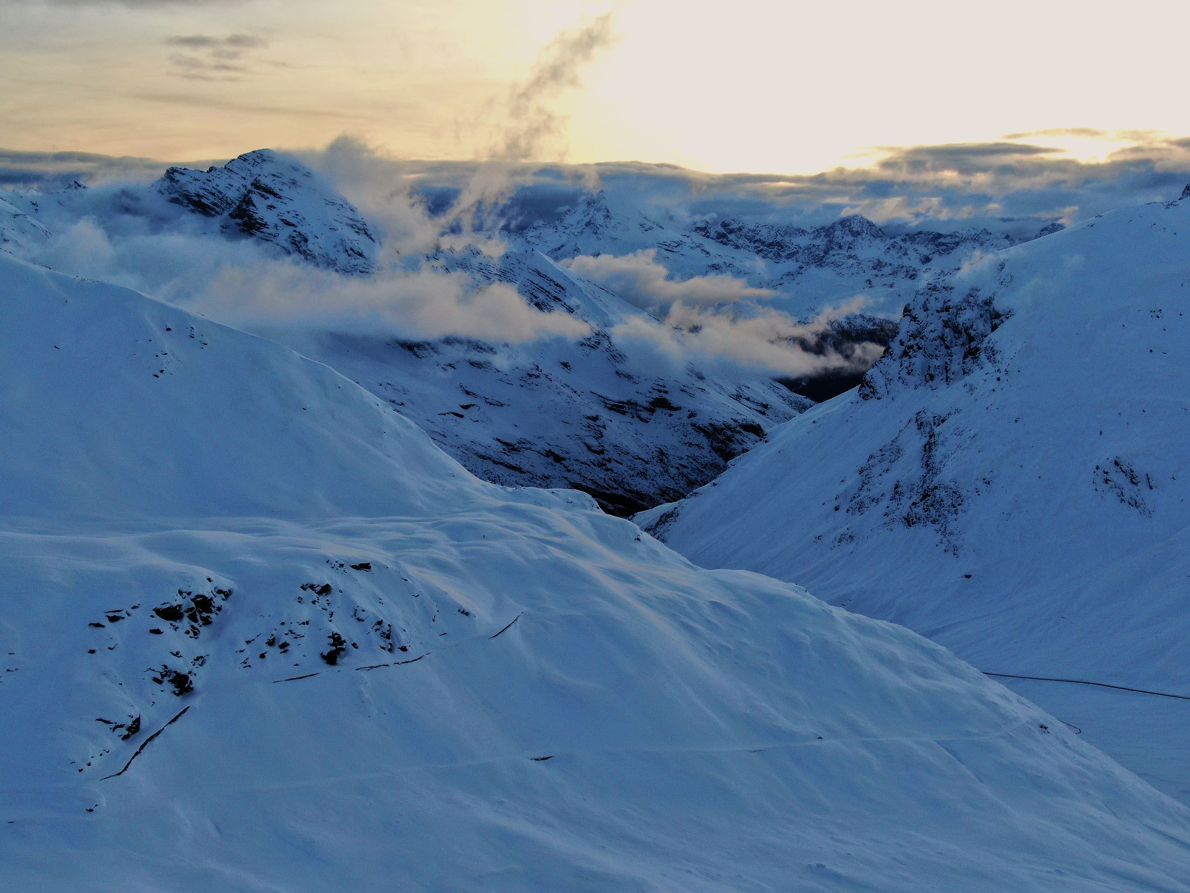 Tramonto Piazzi Stelvio