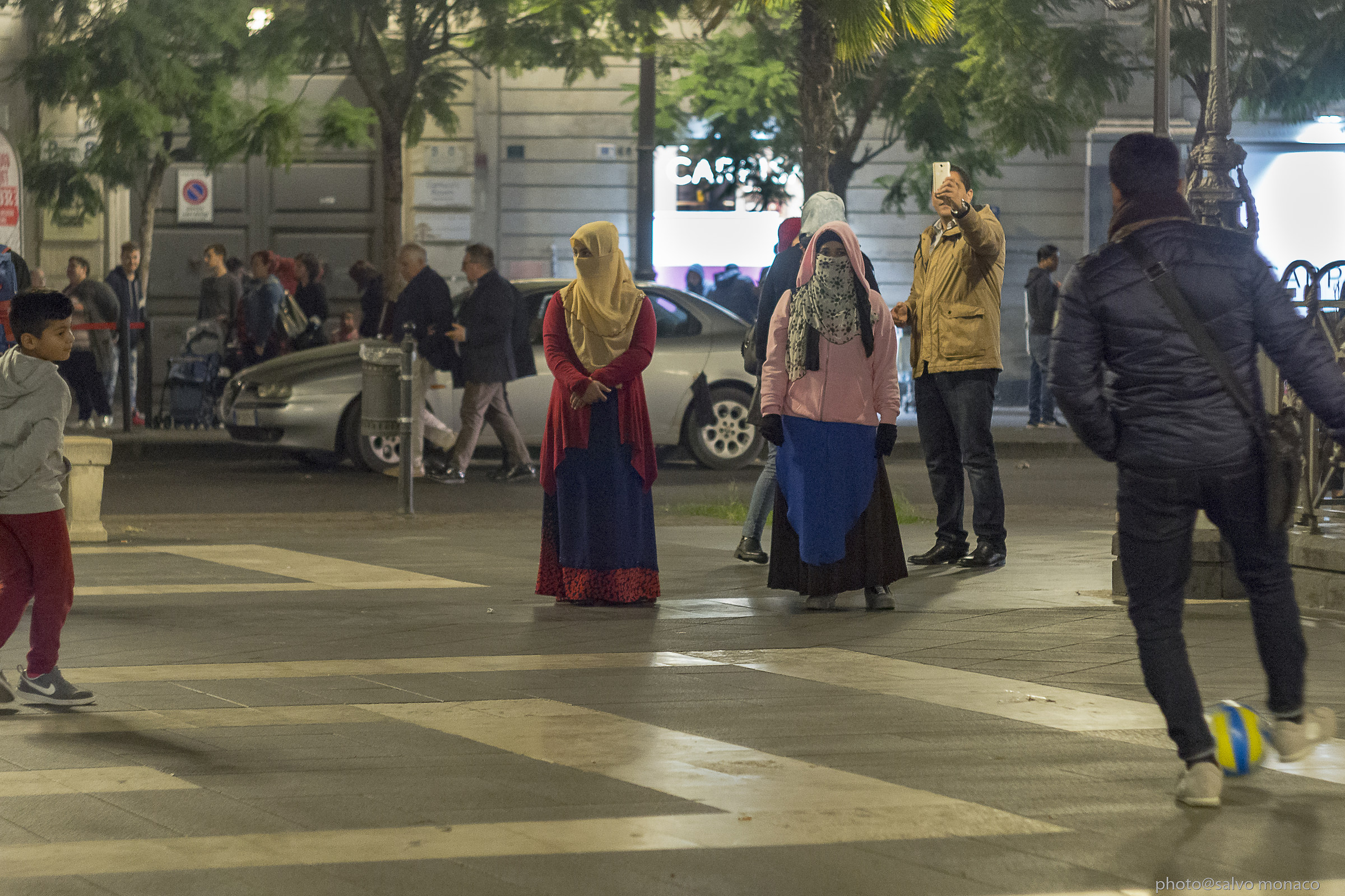 Players and spectators