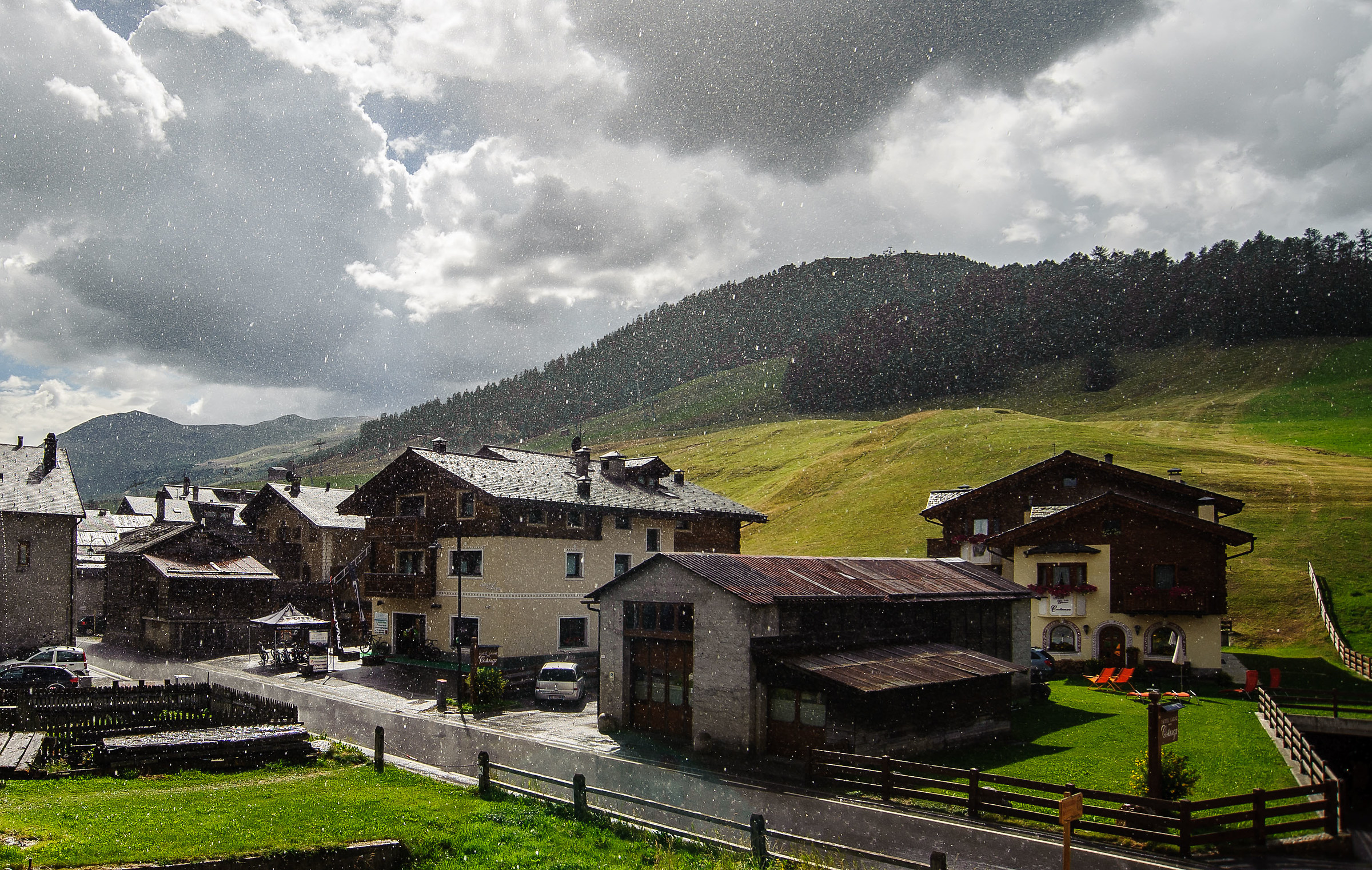 ...... when it rains, the sun is ticking....