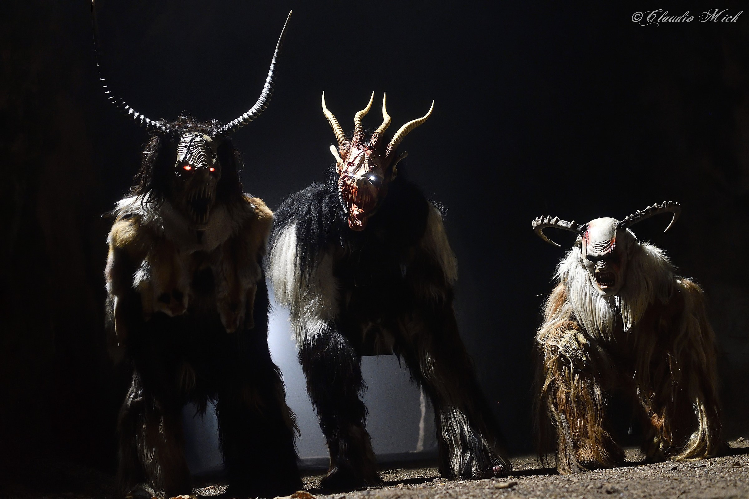 The three Krampus