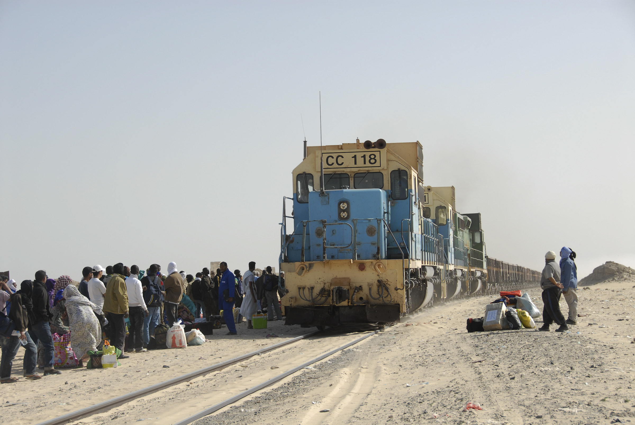 Train du Fer, the longest train in the world! Mauritania