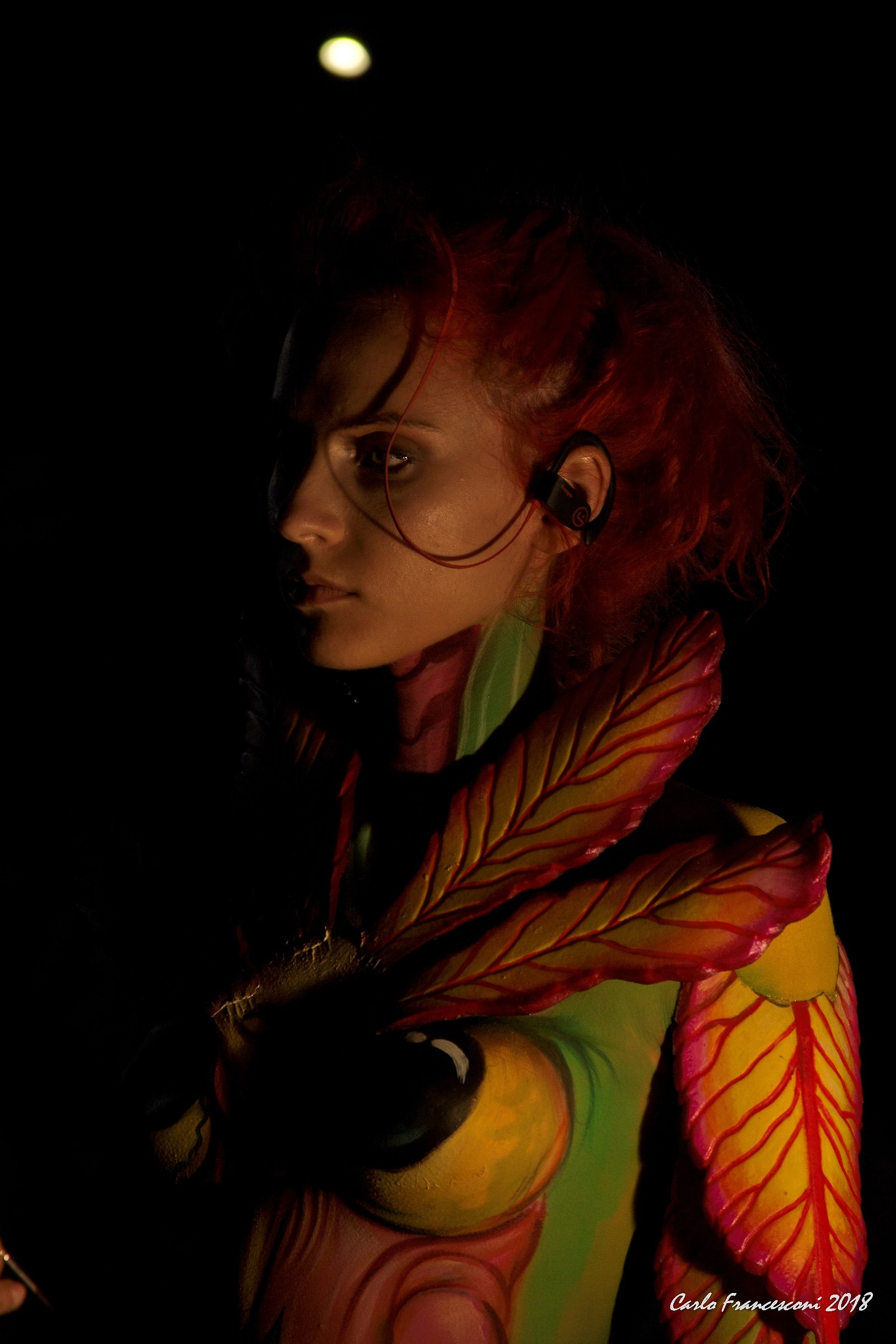 Body Painting Portrait