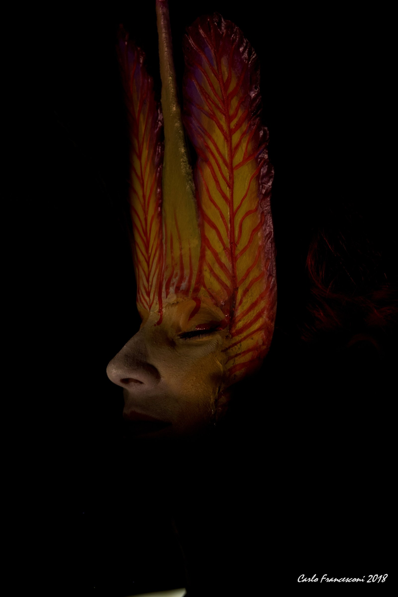 Body Painting Portrait