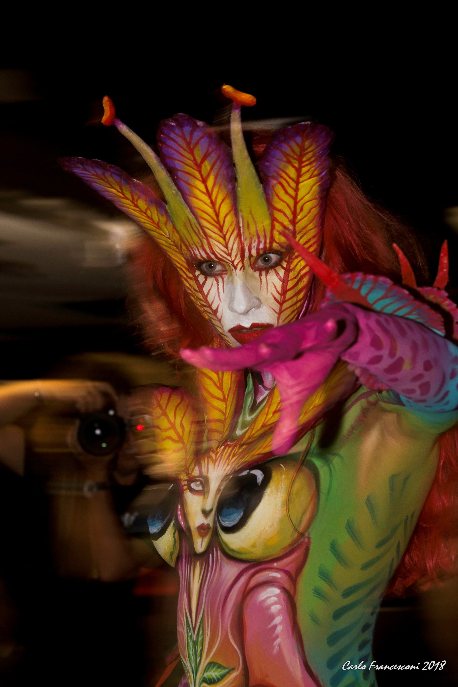 Body Painting Portrait