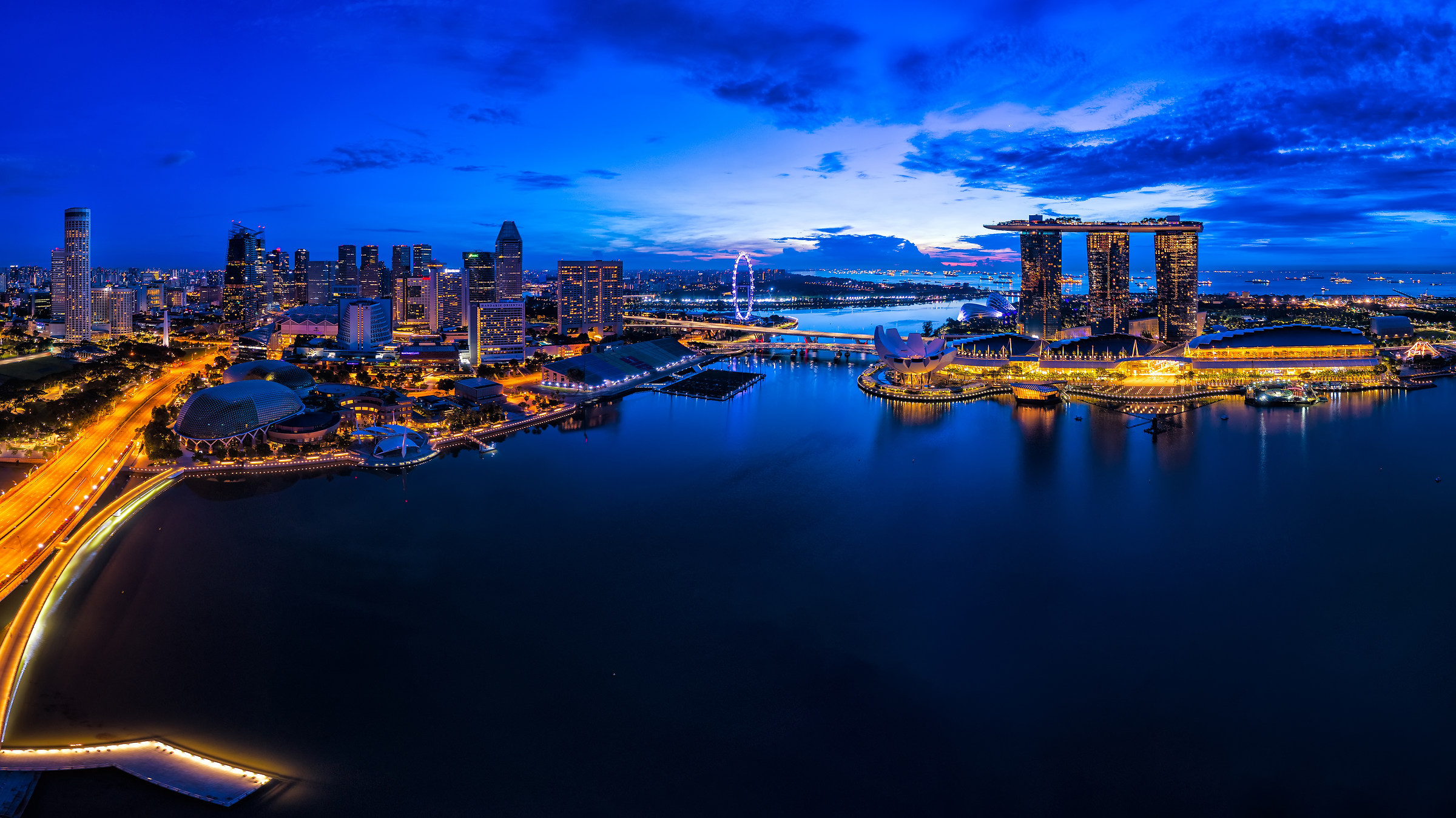 Singapore Blue