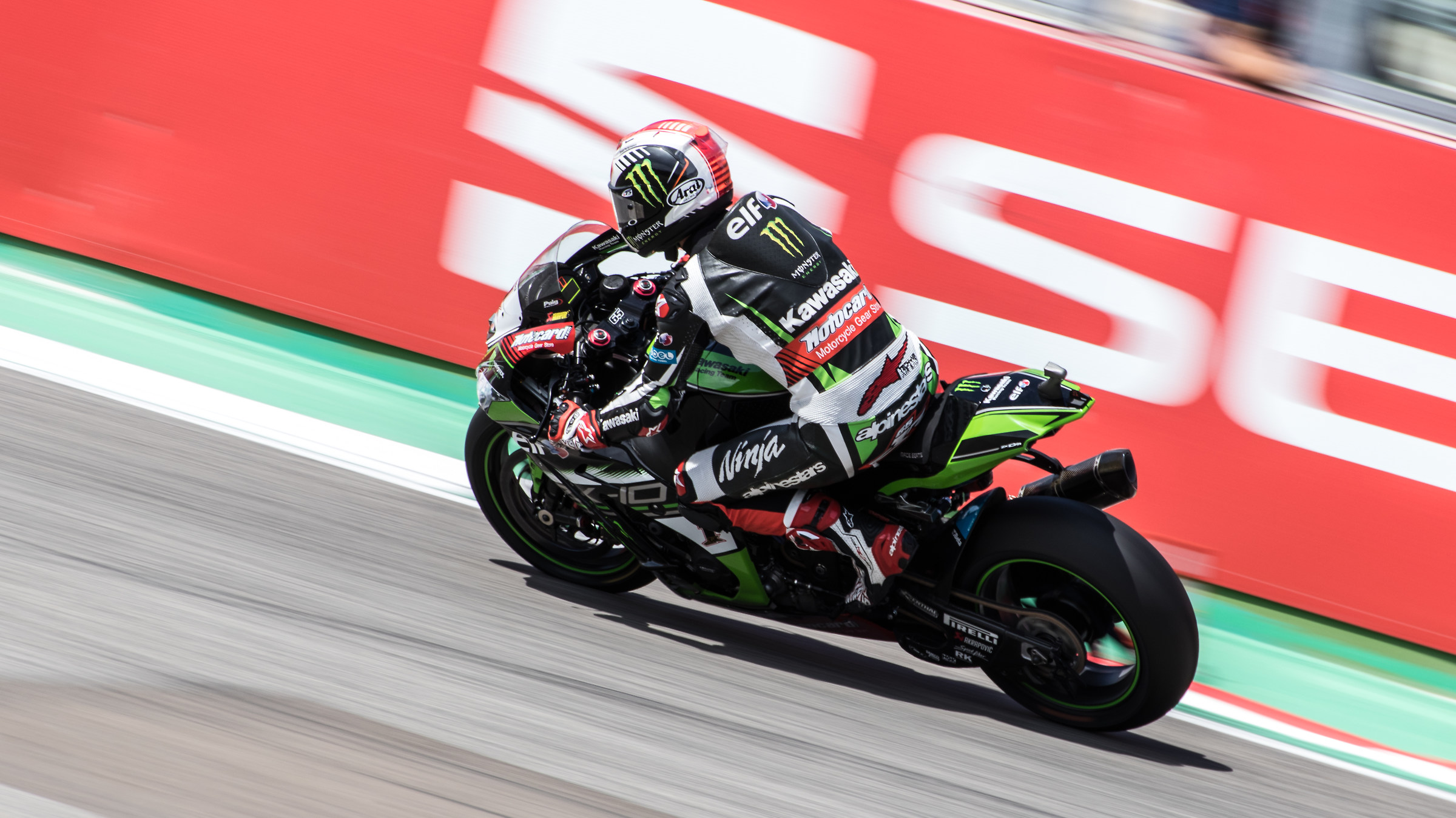 Jonathan Rea (Kawasaki zx-10rr Superbike - Imola 2017)