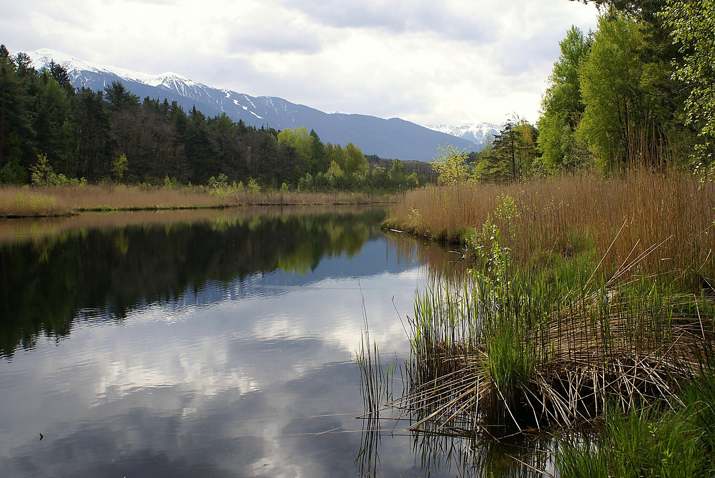 The lake of Varna (Bressanone - BZ): panorama