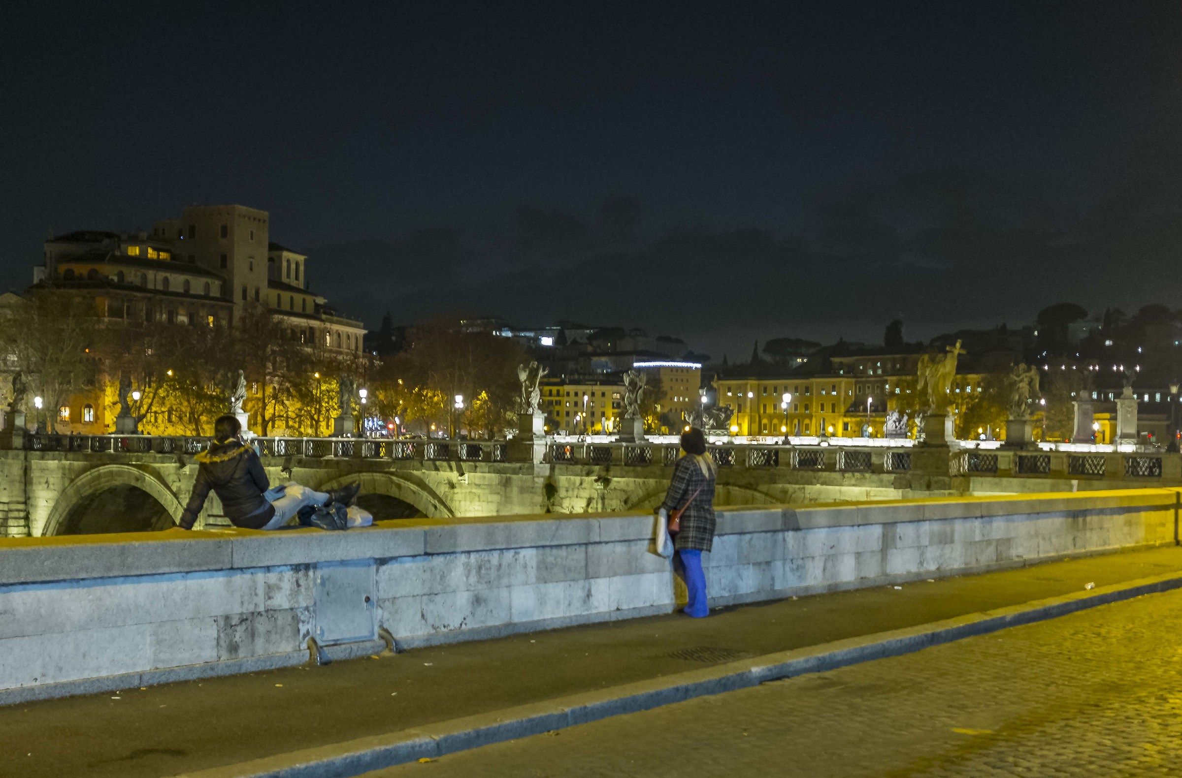Reflections at Castel Sant'Angelo