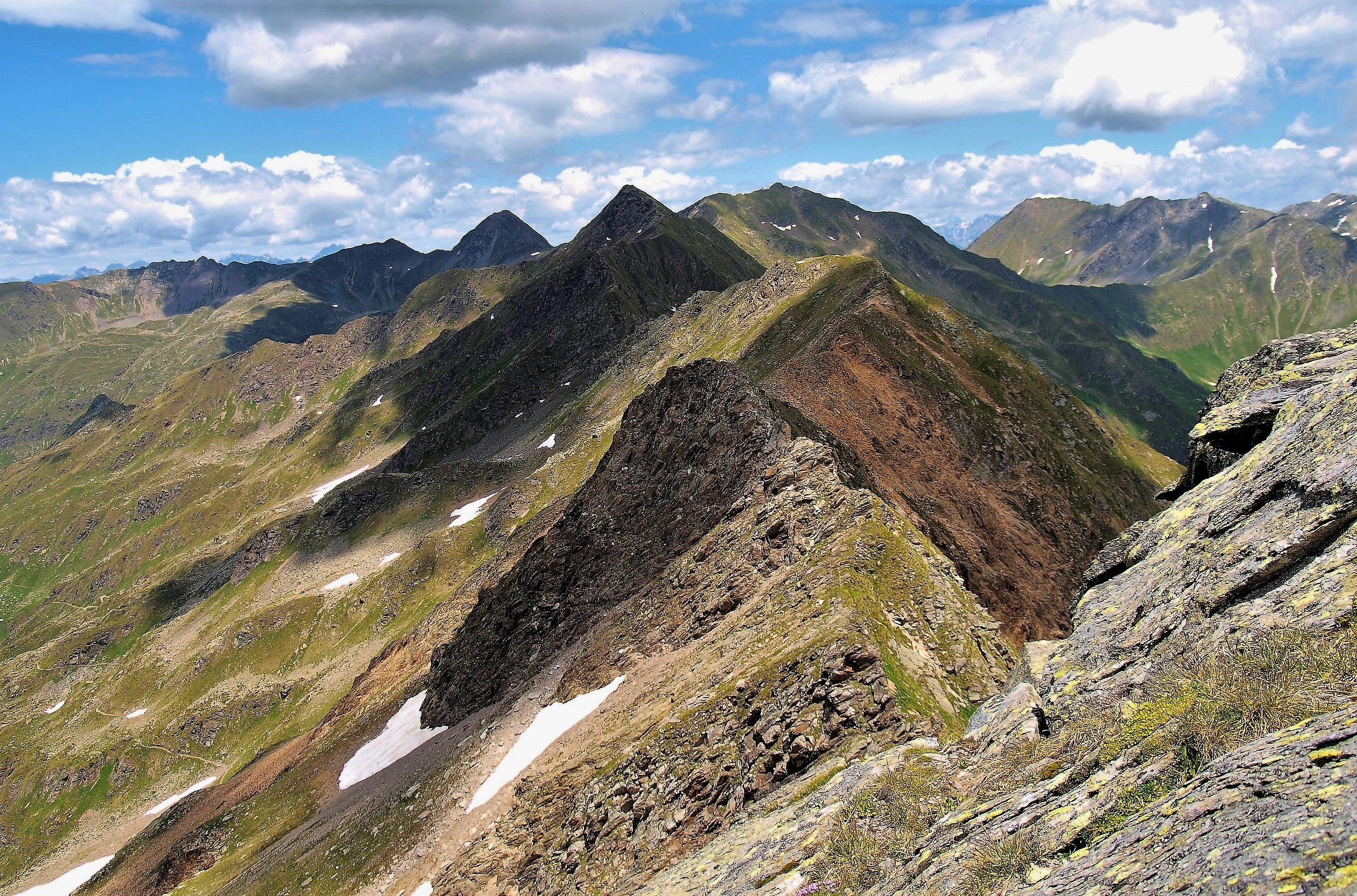 Group of Sellero from the top of the Venerocolo (BG)
