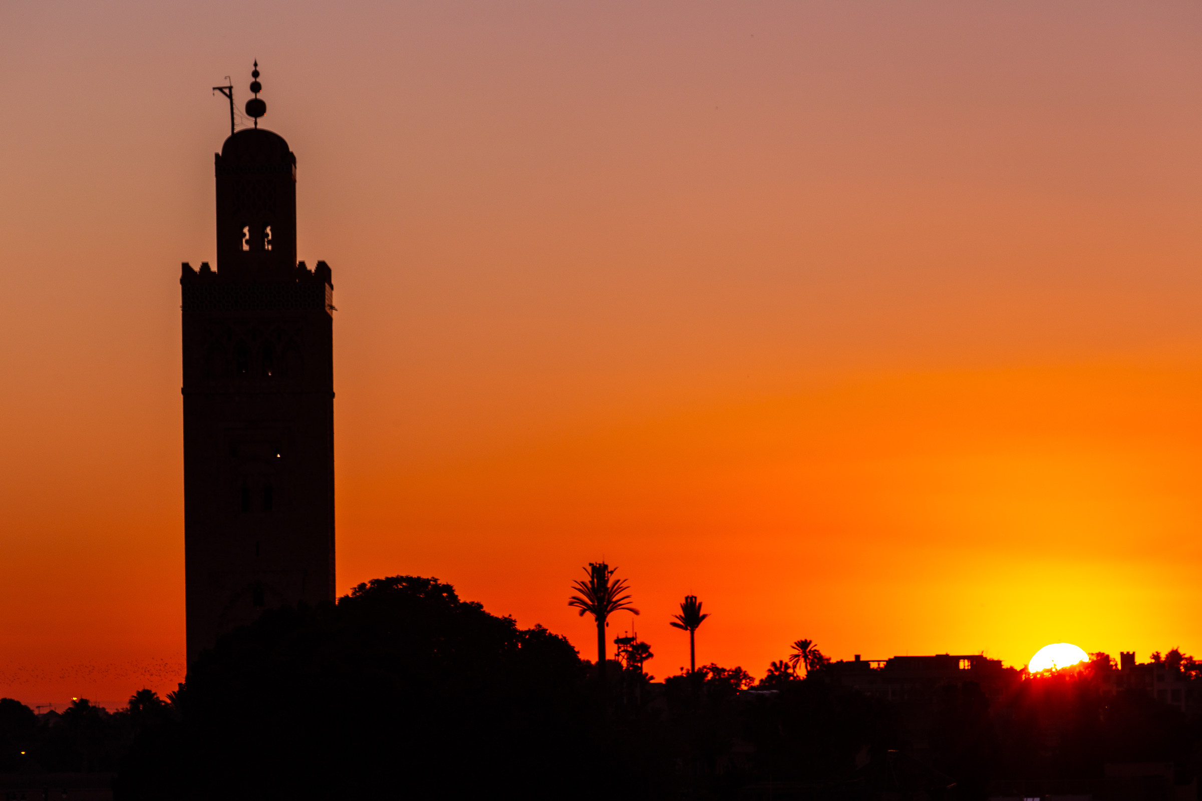 Sunset in Marrakech