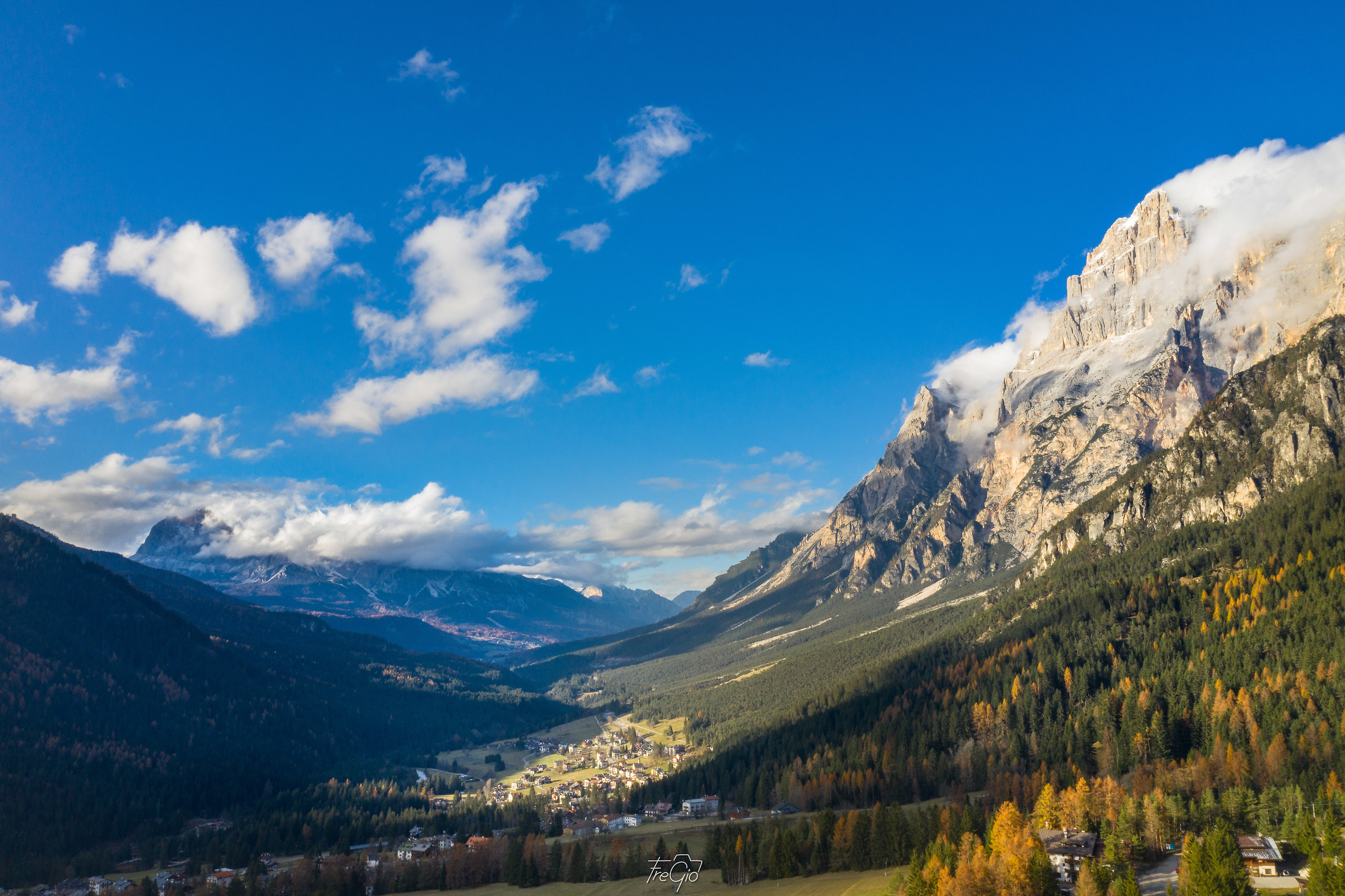 Prima foto in volo, la mia terra