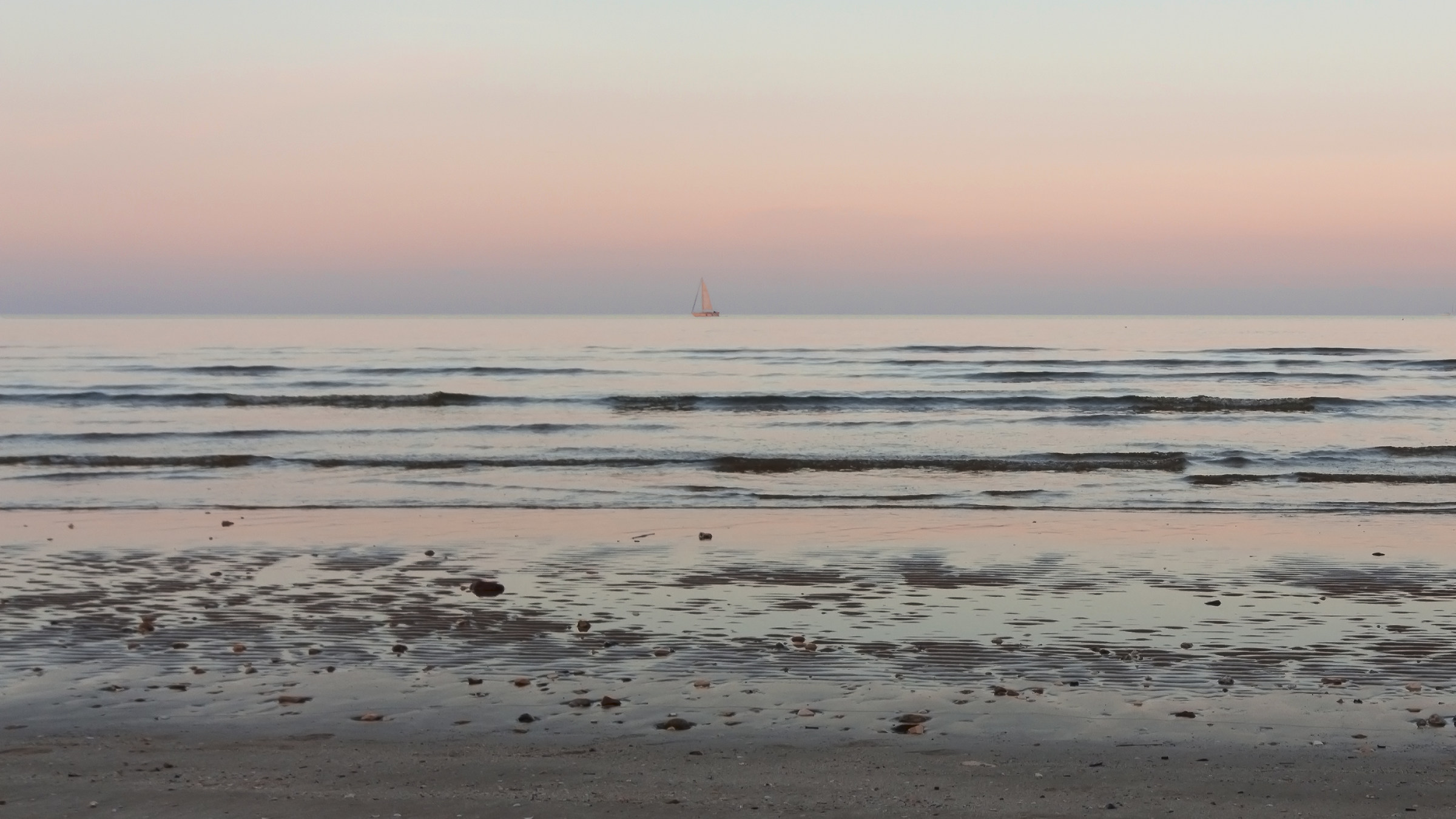 As long as the boat goes