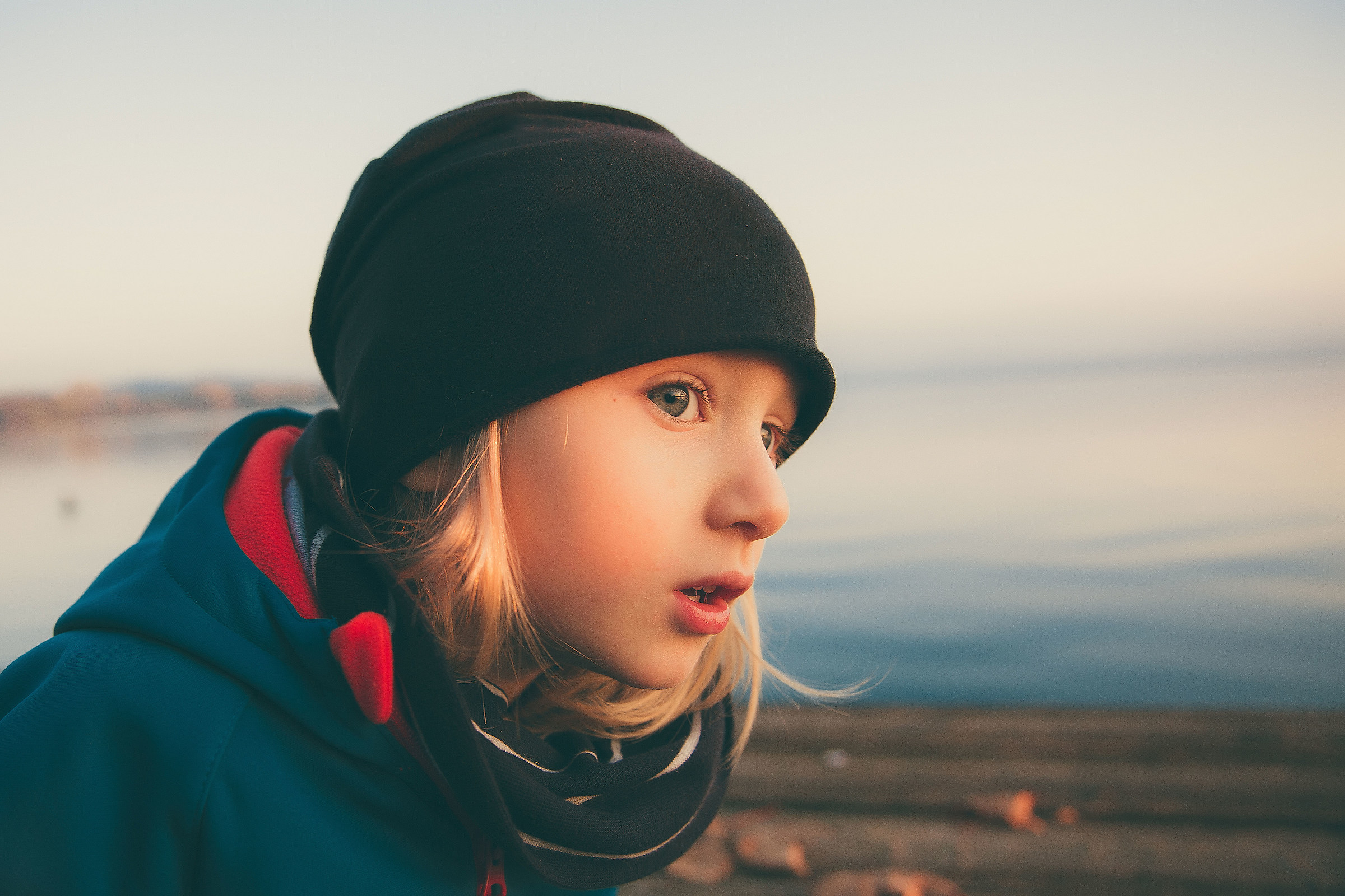 In the eyes of a child