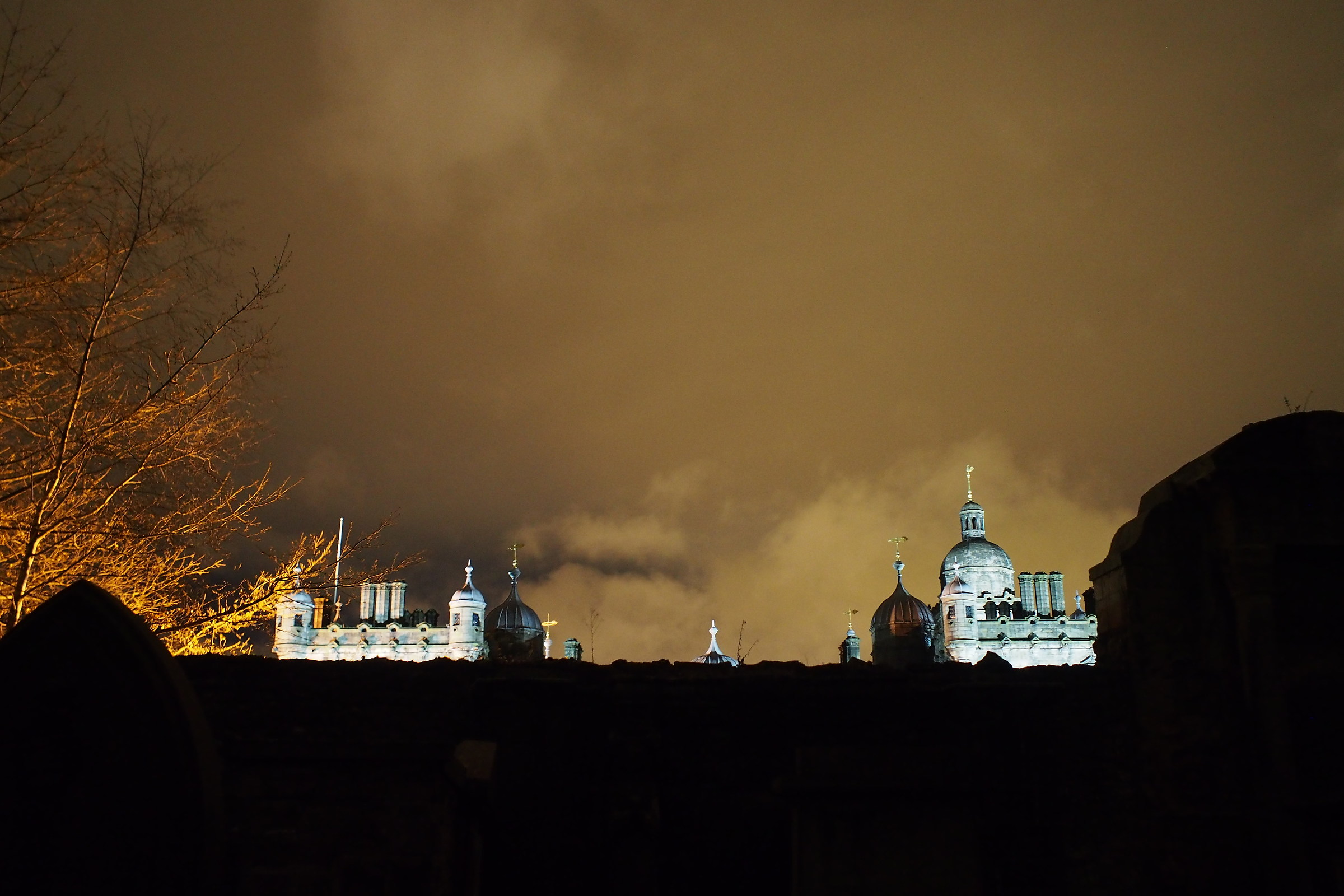From the cemetery in Edinburgh