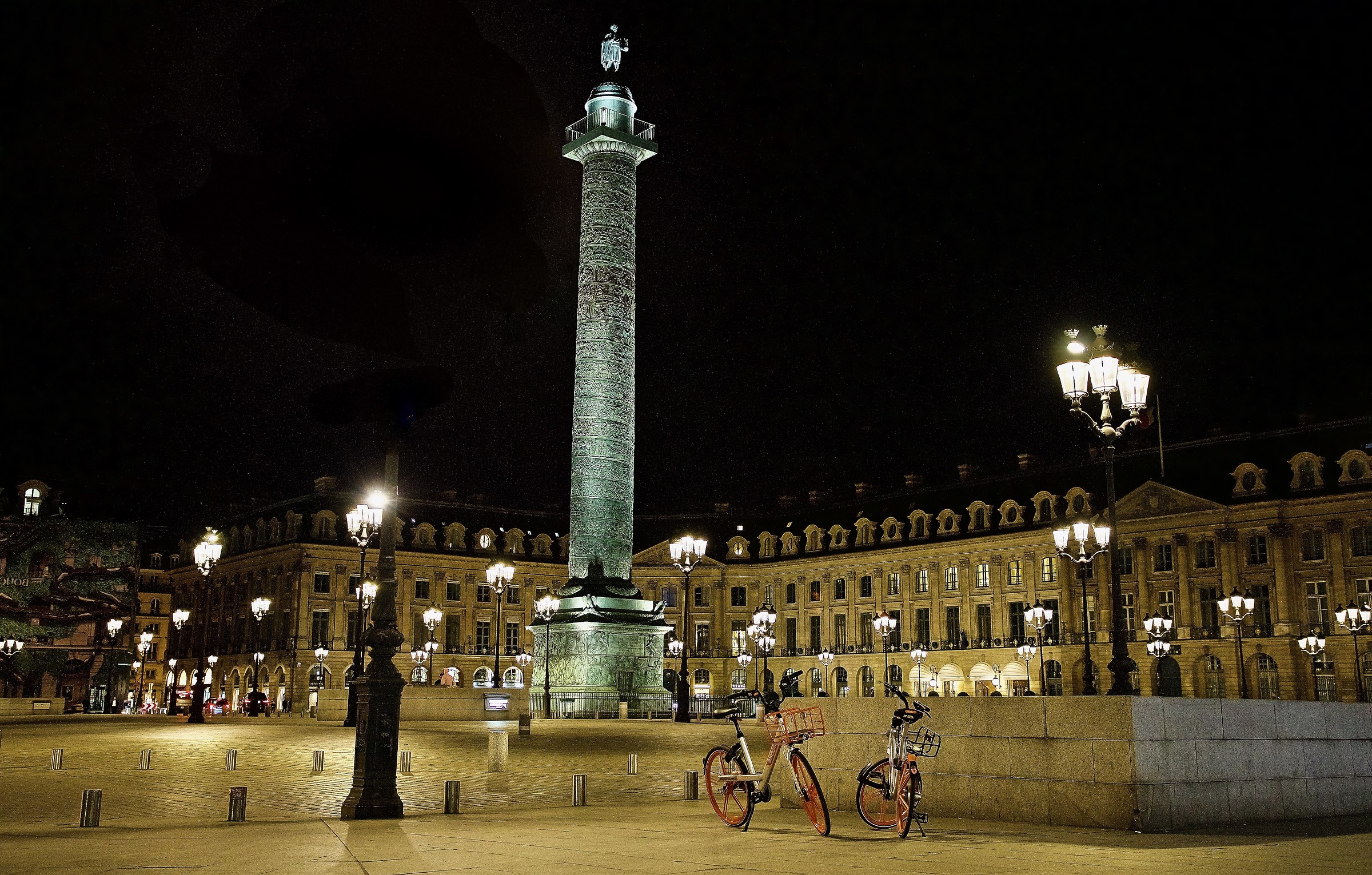 The bicycles of Place Vendome