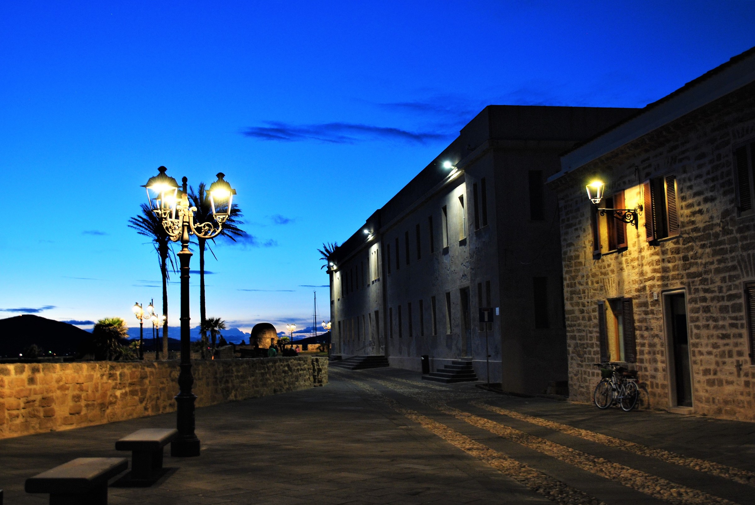 Alghero in the night