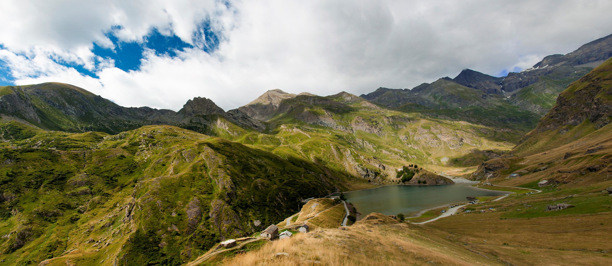 Panoramica del Lago di Malciaussia