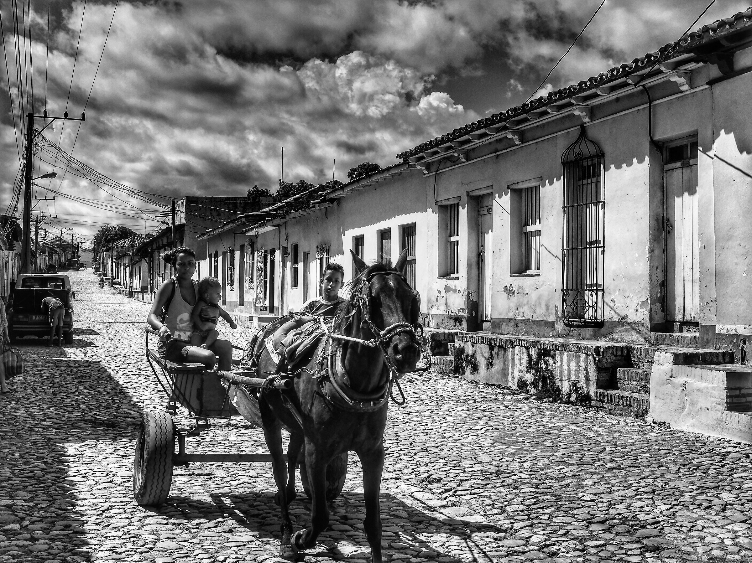 Per le strade di trinidad - cuba