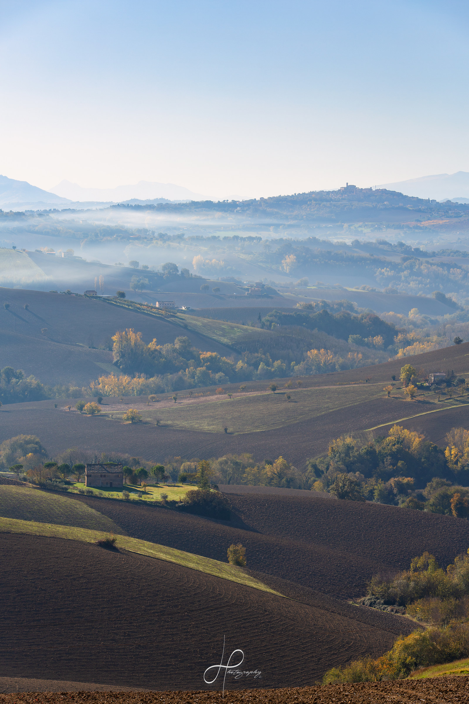 From the terrace at home...