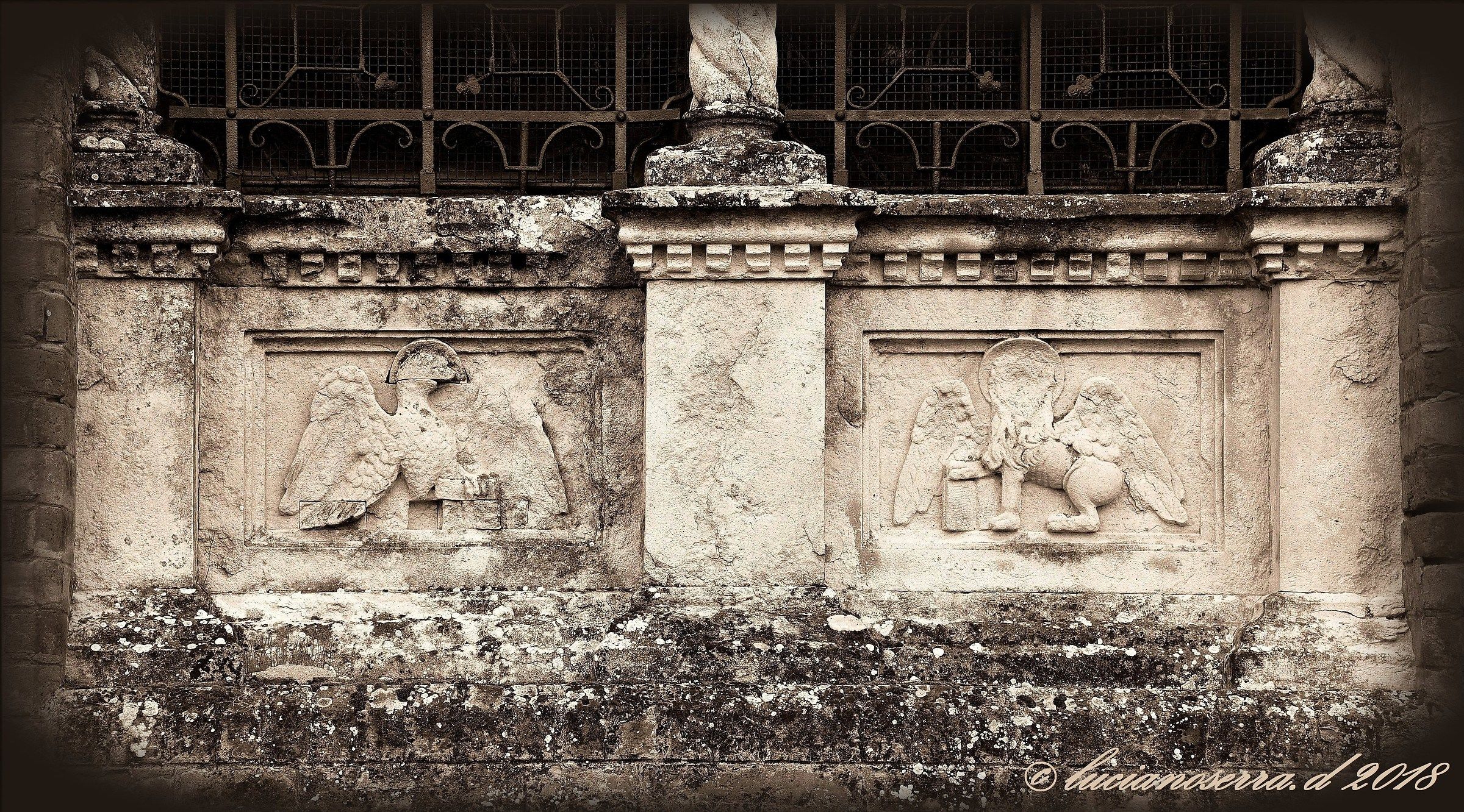 Simboli degli Evangelisti San Giovanni e San Marco