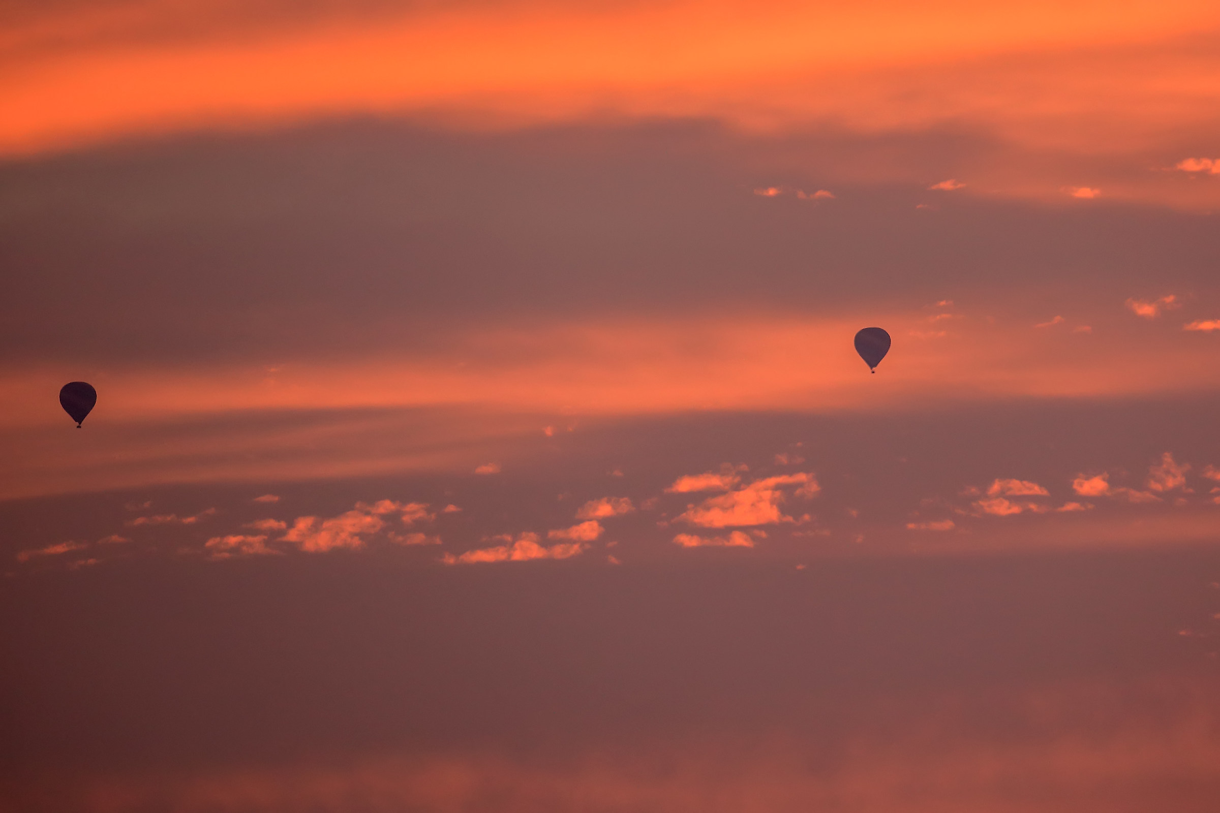 Baloons on the Desert
