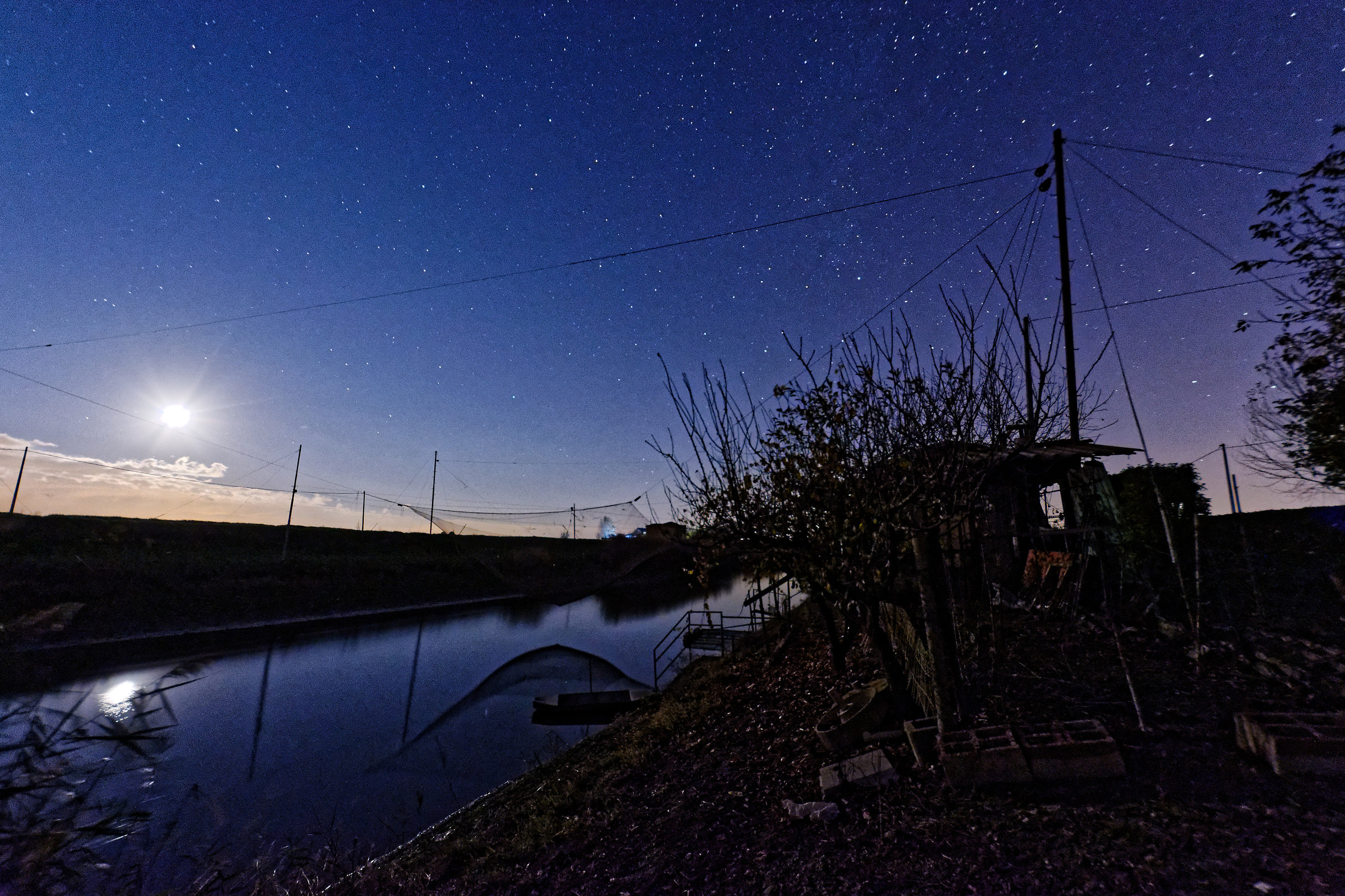 Bilancione di pesca.