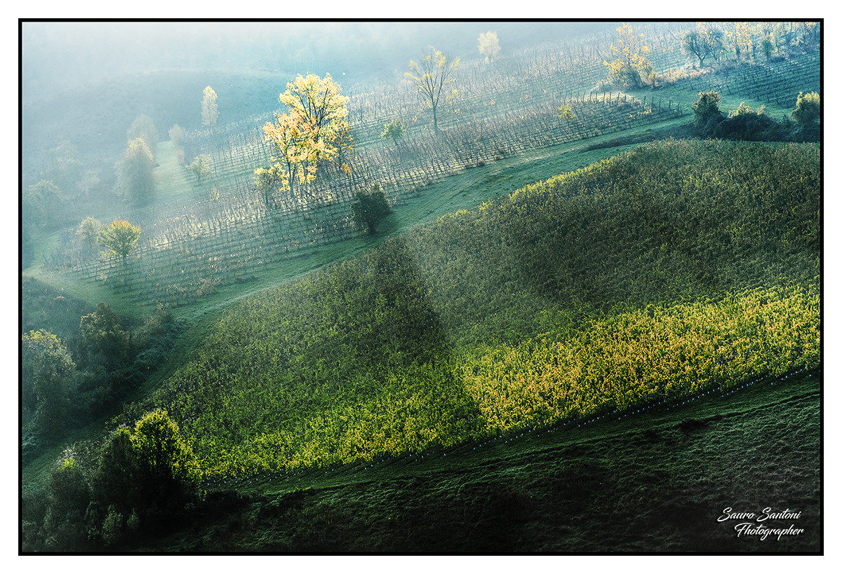 Alba dalle parti di Brisighella